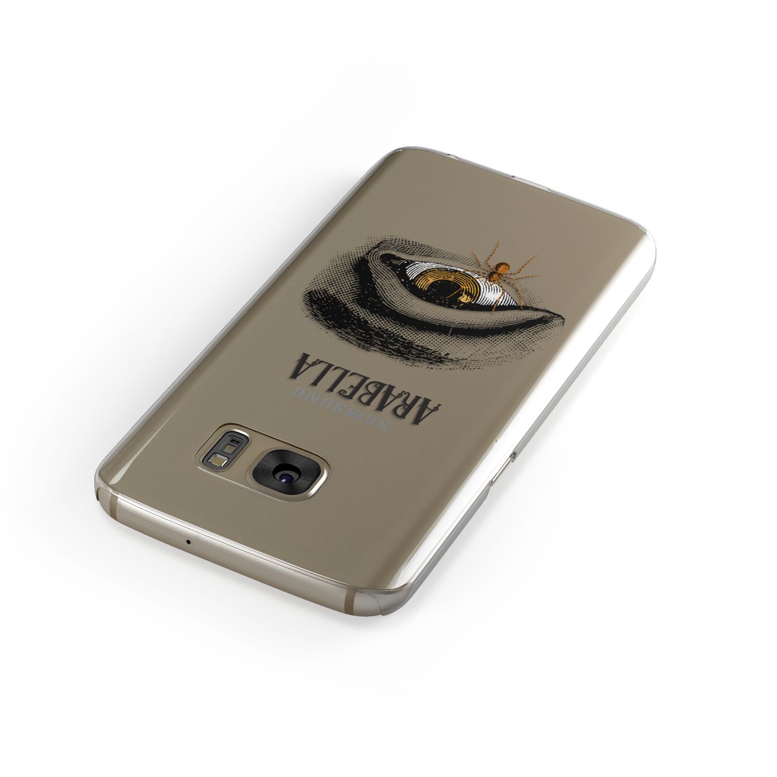 Personalised Vintage Halloween Eye Samsung Galaxy Case Front Close Up