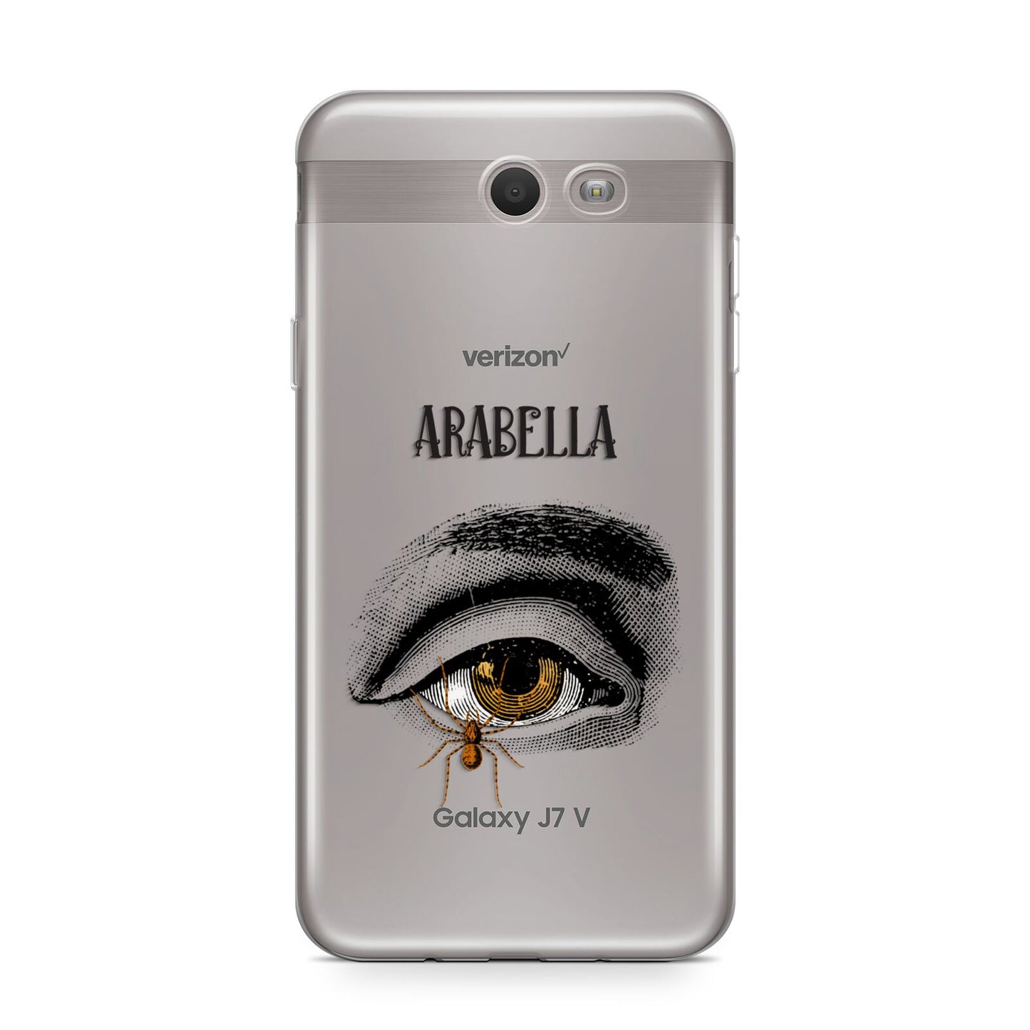 Personalised Vintage Halloween Eye Samsung Galaxy J7 2017 Case