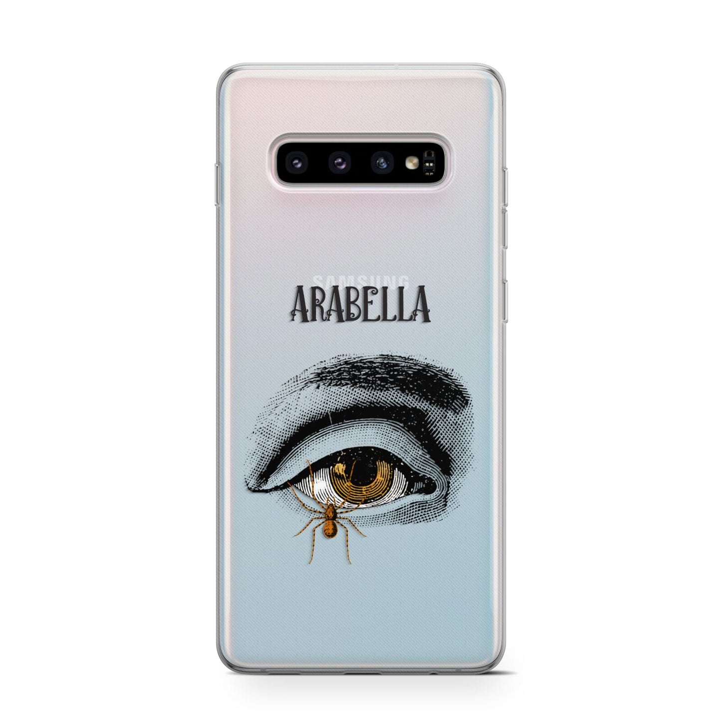 Personalised Vintage Halloween Eye Samsung Galaxy S10 Case