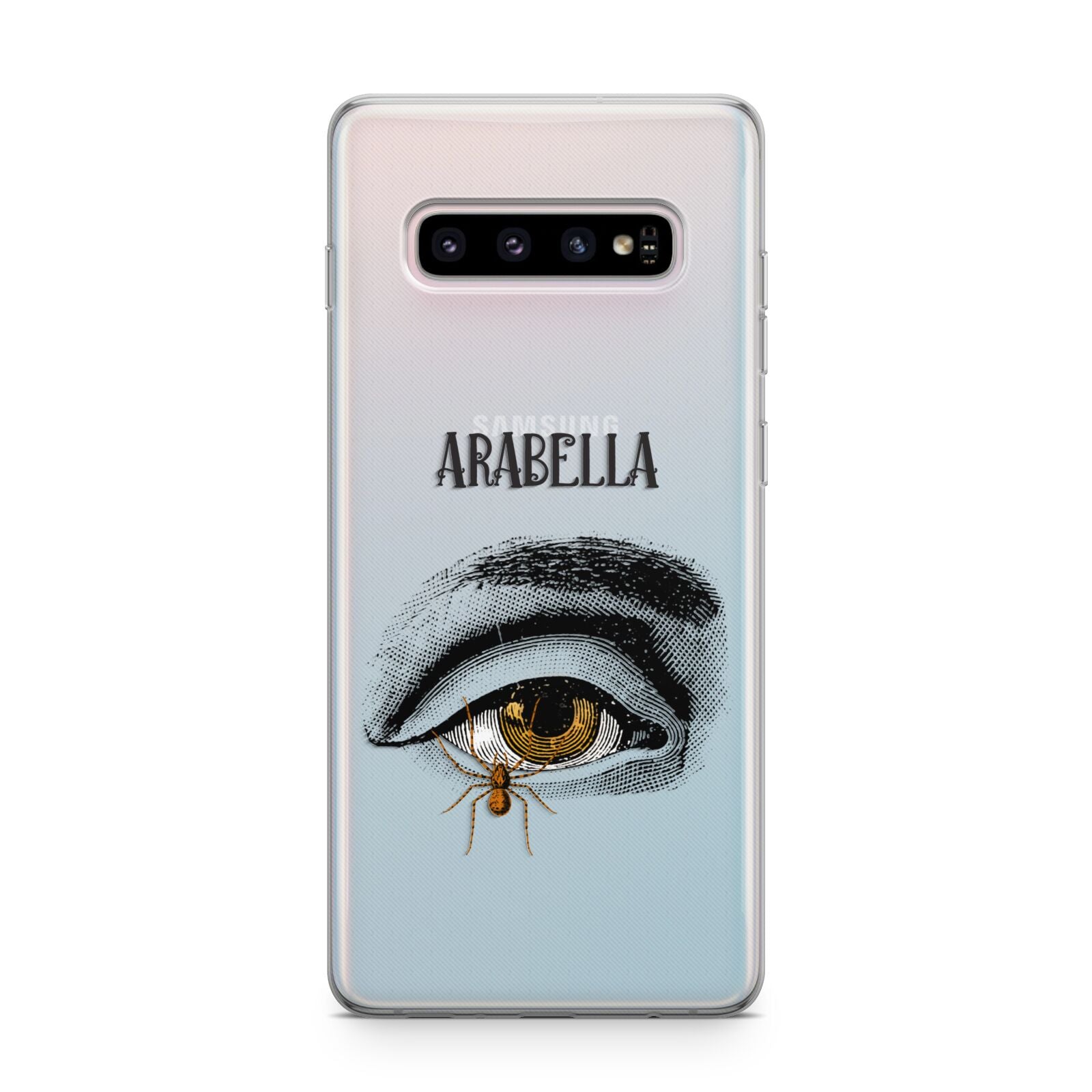 Personalised Vintage Halloween Eye Samsung Galaxy S10 Plus Case