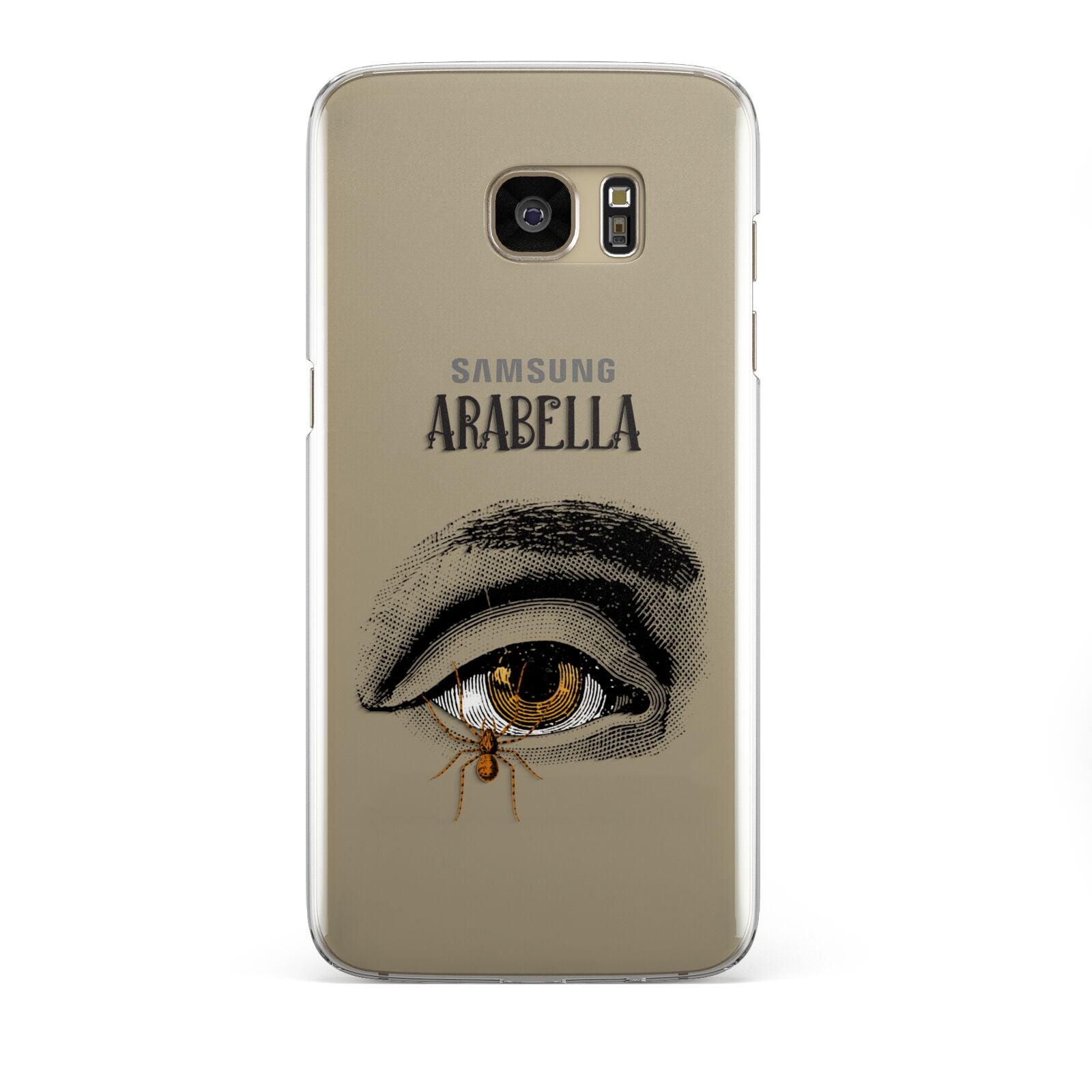 Personalised Vintage Halloween Eye Samsung Galaxy S7 Edge Case