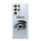 Personalised Vintage Halloween Eye Samsung S21 Ultra Case