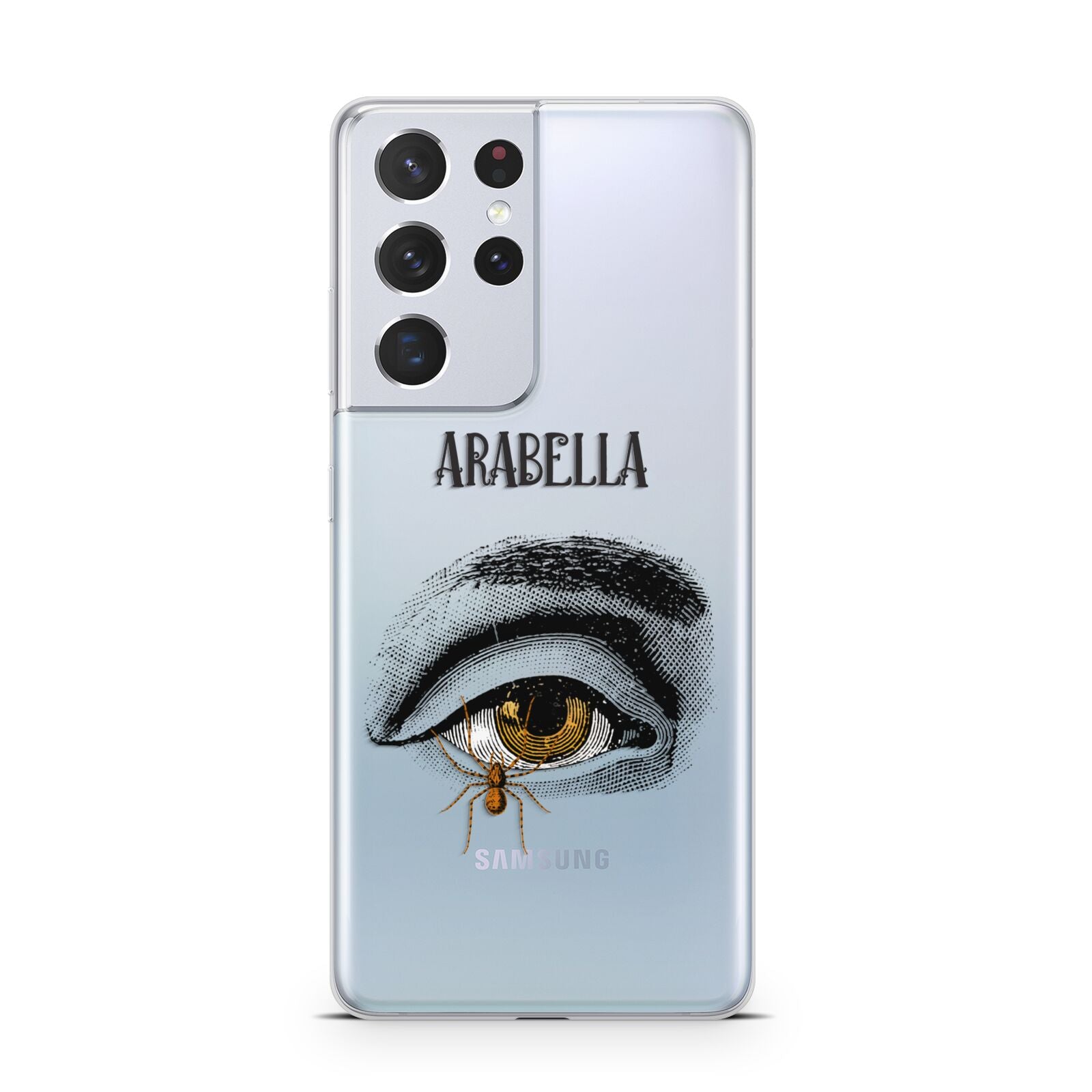 Personalised Vintage Halloween Eye Samsung S21 Ultra Case