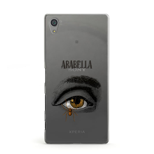 Personalised Vintage Halloween Eye Sony Xperia Case