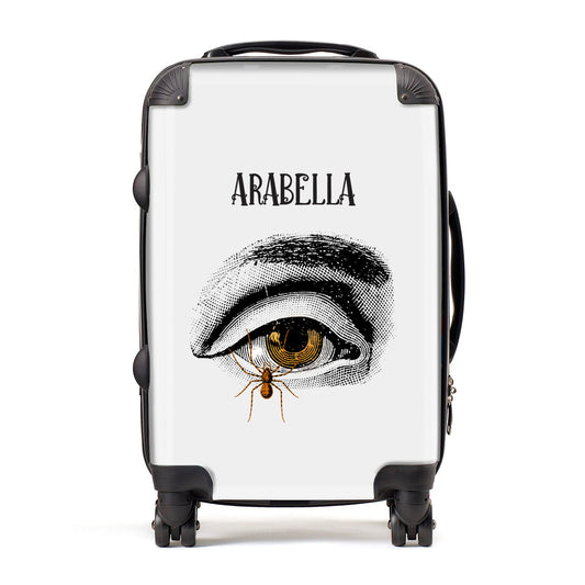 Personalised Vintage Halloween Eye Suitcase