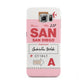 Personalised Vintage Luggage Tag Samsung Galaxy S6 Case