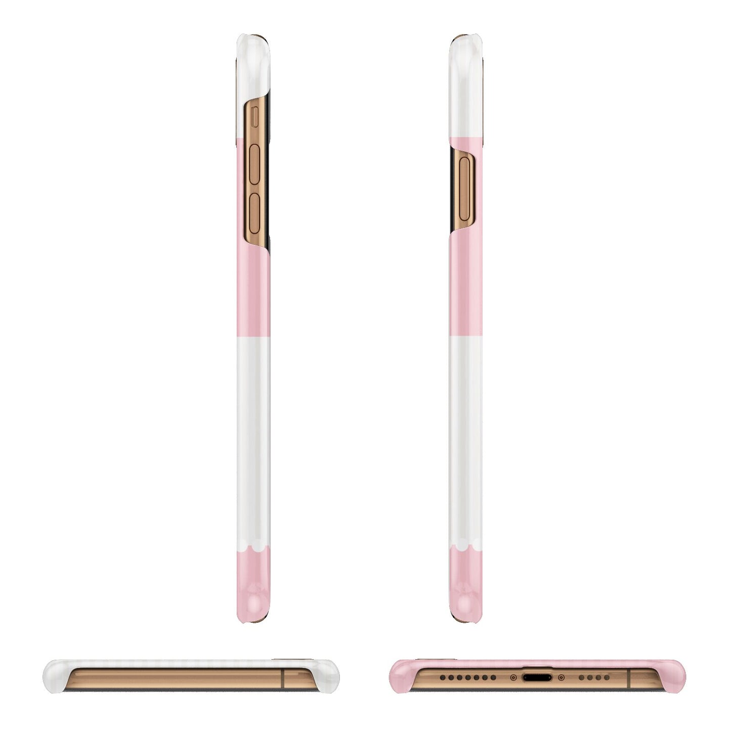 Personalised Vintage Luggage Tag iPhone 11 Pro Max 3D Snap Case Angle Images