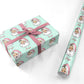 Personalised Vintage Santa Personalised Wrapping Paper