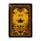 Personalised Vintage Spooky Beetle Apple iPad Gold Case