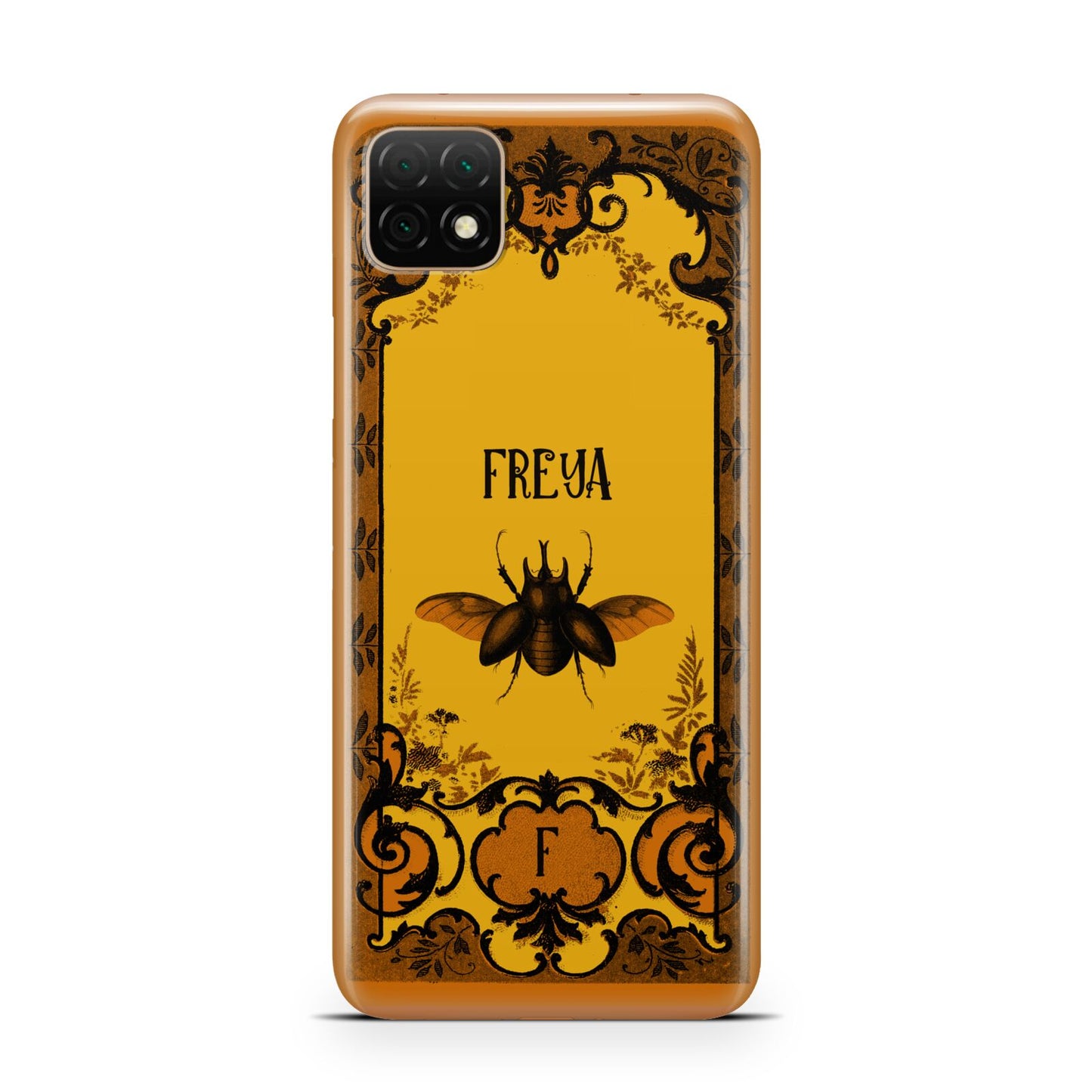 Personalised Vintage Spooky Beetle Huawei Enjoy 20 Phone Case