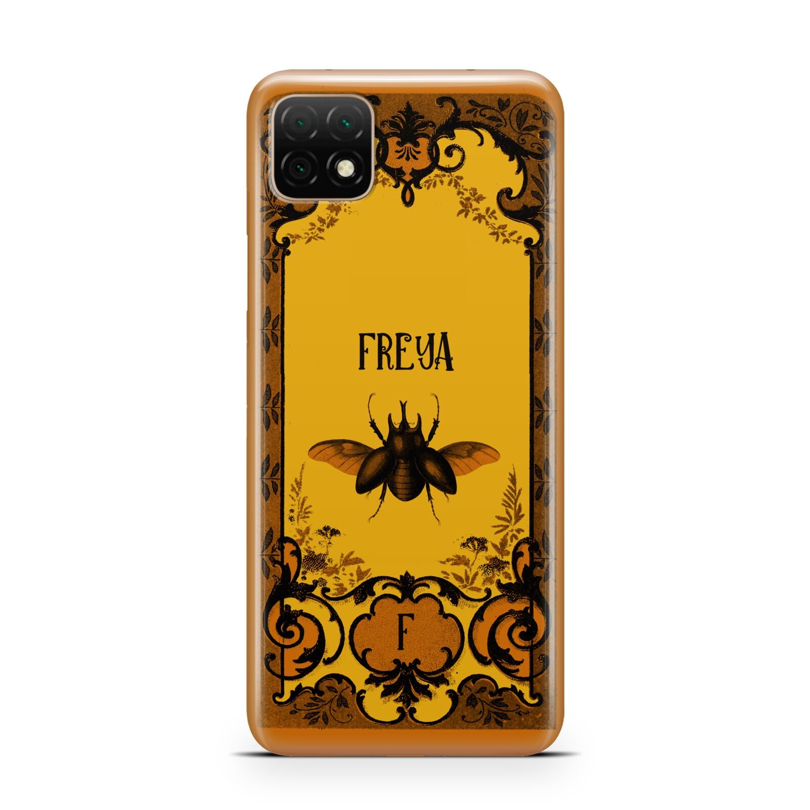 Personalised Vintage Spooky Beetle Huawei Enjoy 20 Phone Case