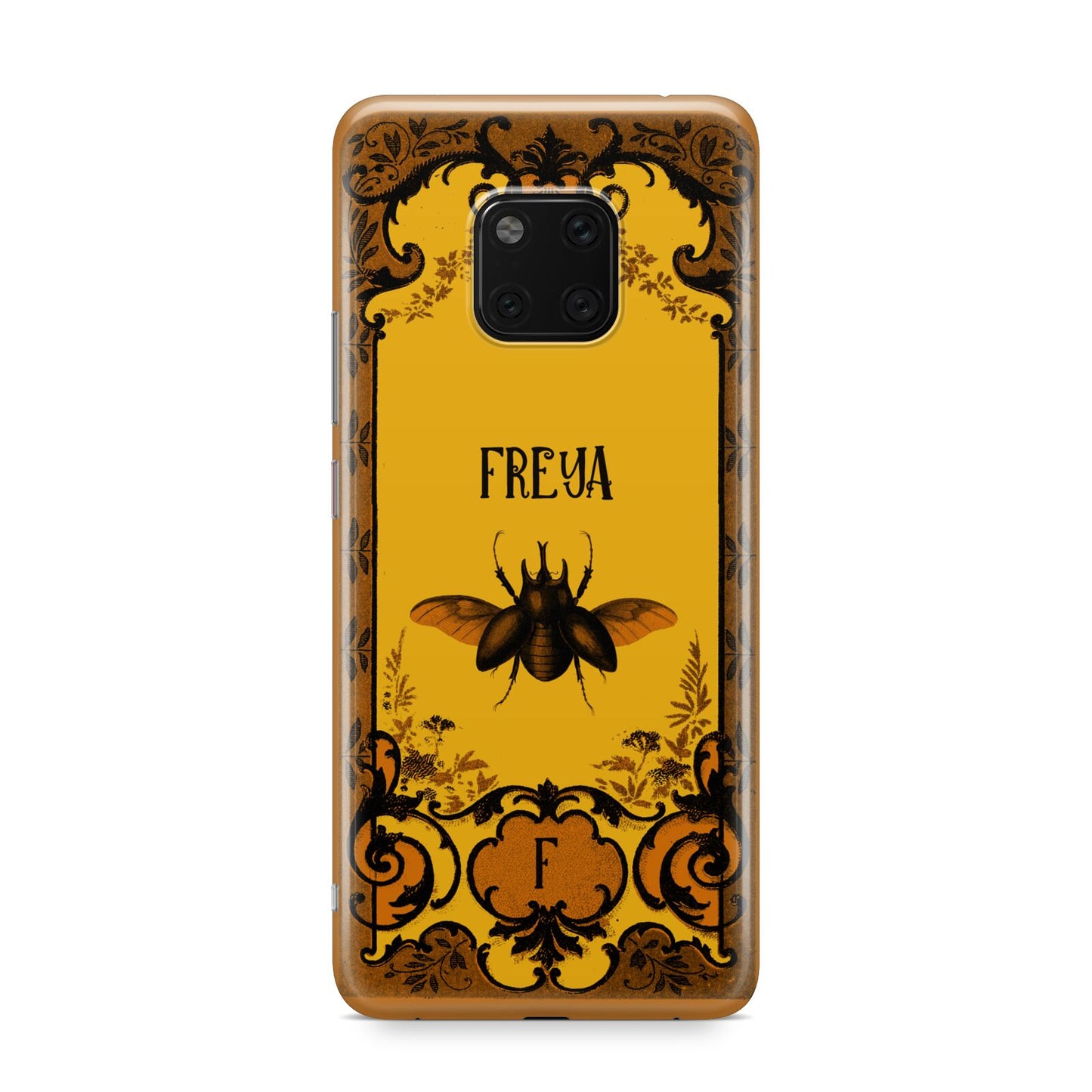 Personalised Vintage Spooky Beetle Huawei Mate 20 Pro Phone Case