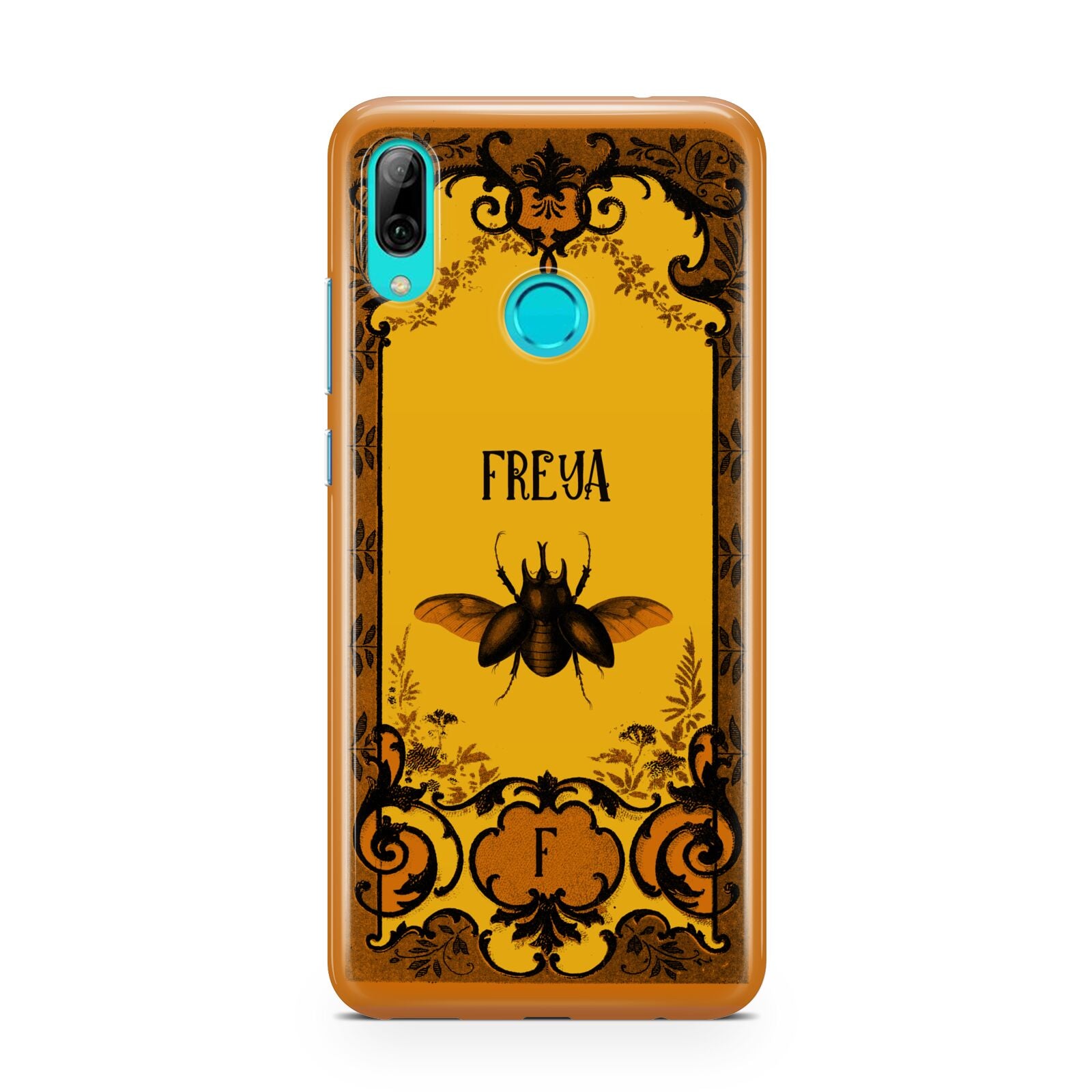 Personalised Vintage Spooky Beetle Huawei P Smart 2019 Case