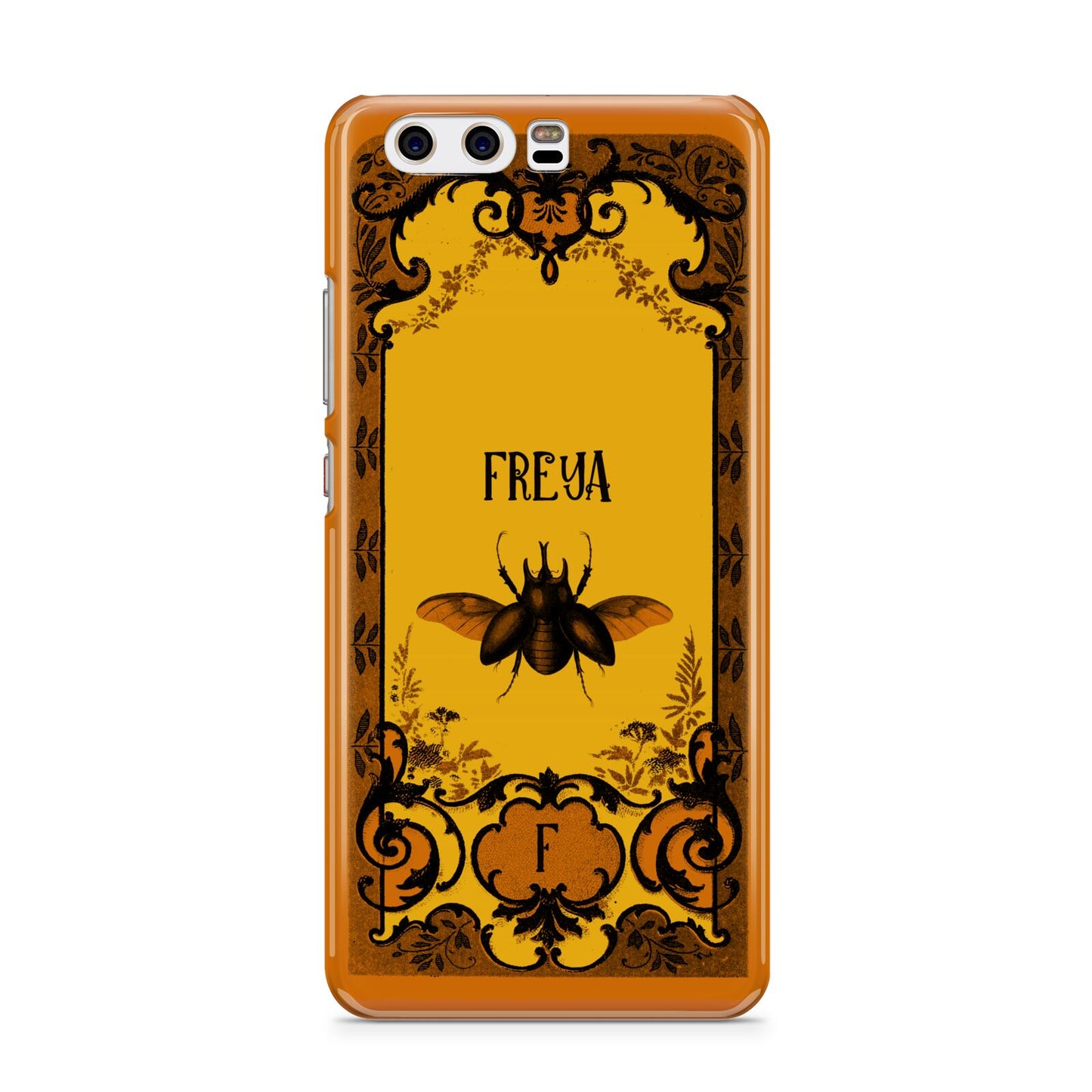 Personalised Vintage Spooky Beetle Huawei P10 Phone Case