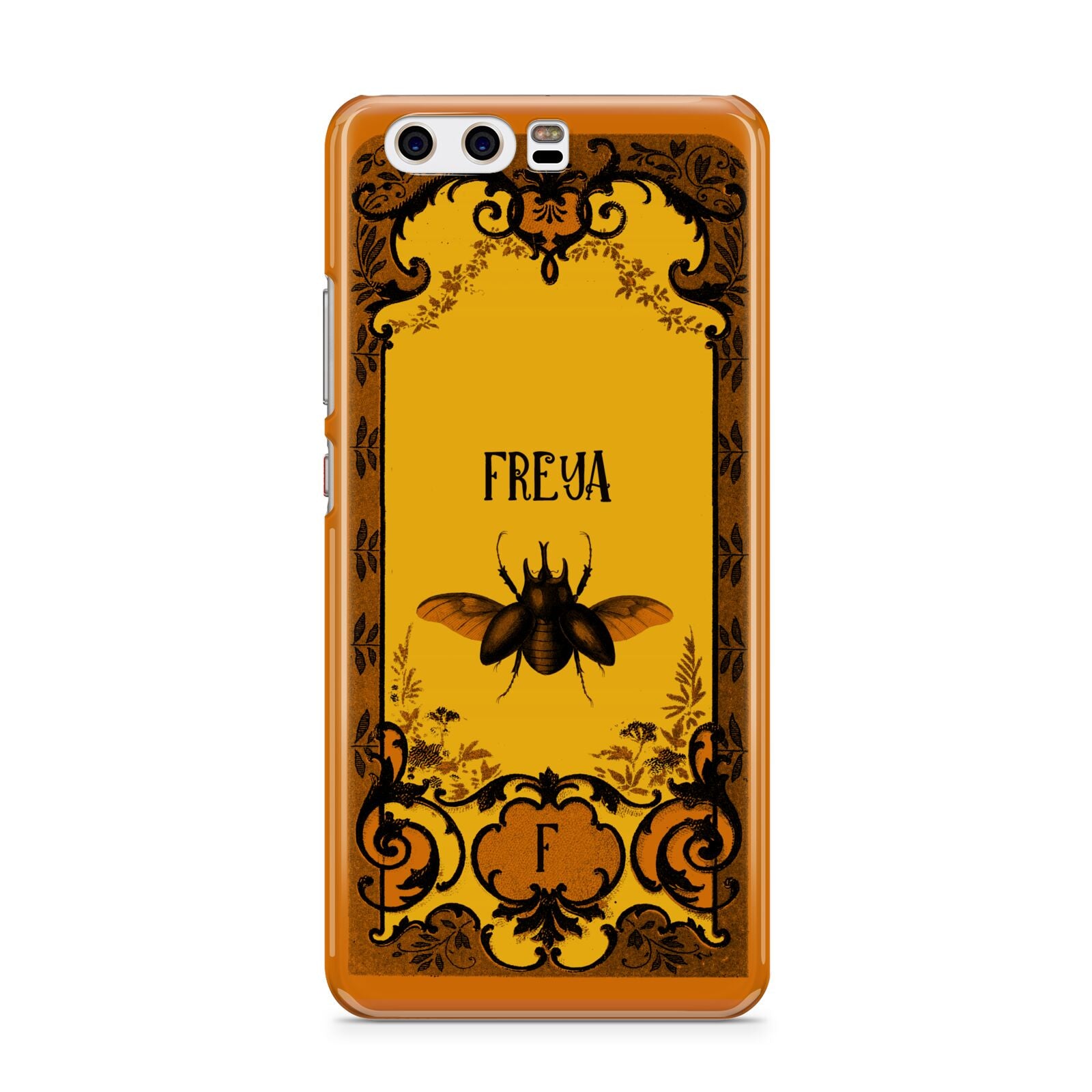 Personalised Vintage Spooky Beetle Huawei P10 Phone Case