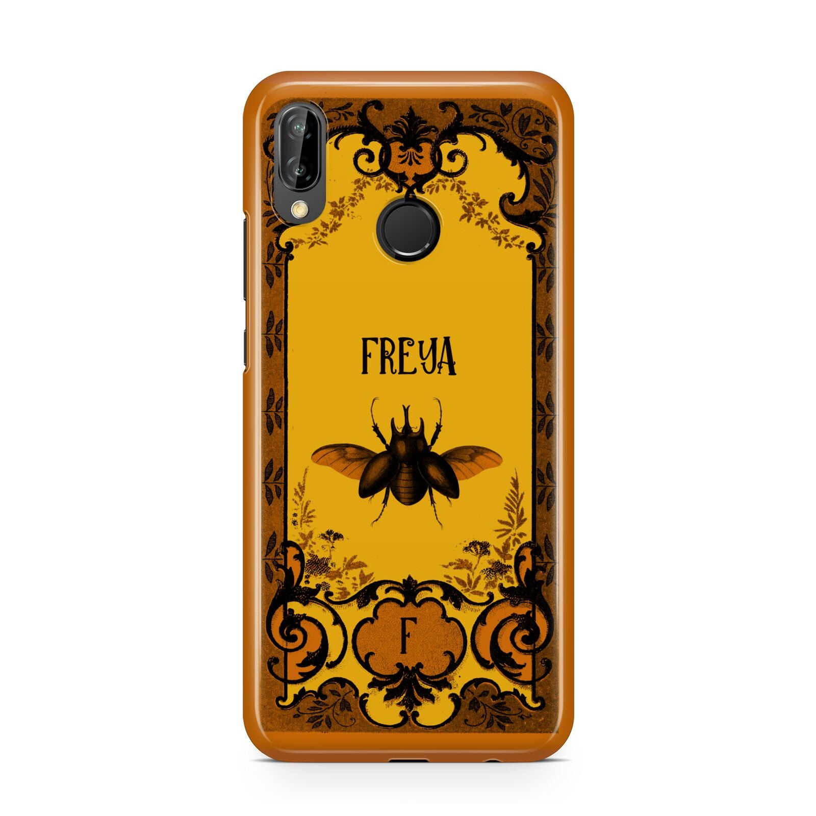 Personalised Vintage Spooky Beetle Huawei P20 Lite Phone Case