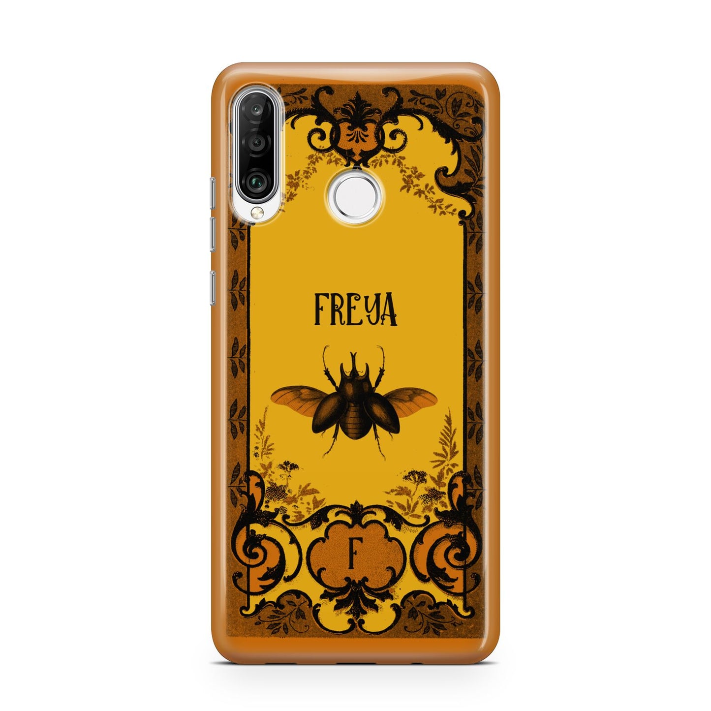 Personalised Vintage Spooky Beetle Huawei P30 Lite Phone Case