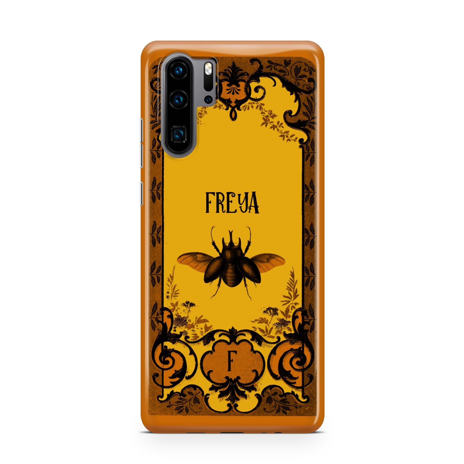 Personalised Vintage Spooky Beetle Huawei P30 Pro Phone Case