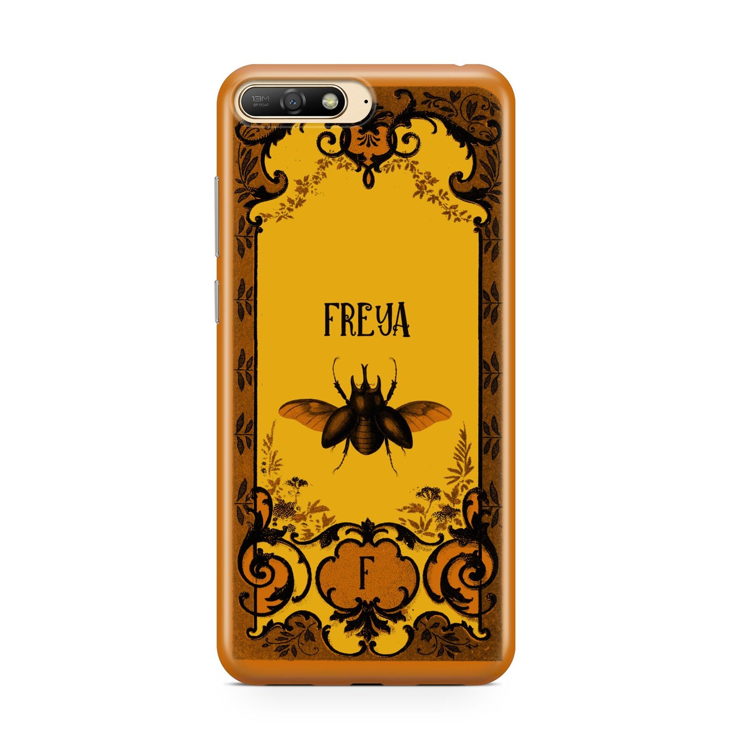 Personalised Vintage Spooky Beetle Huawei Y6 2018