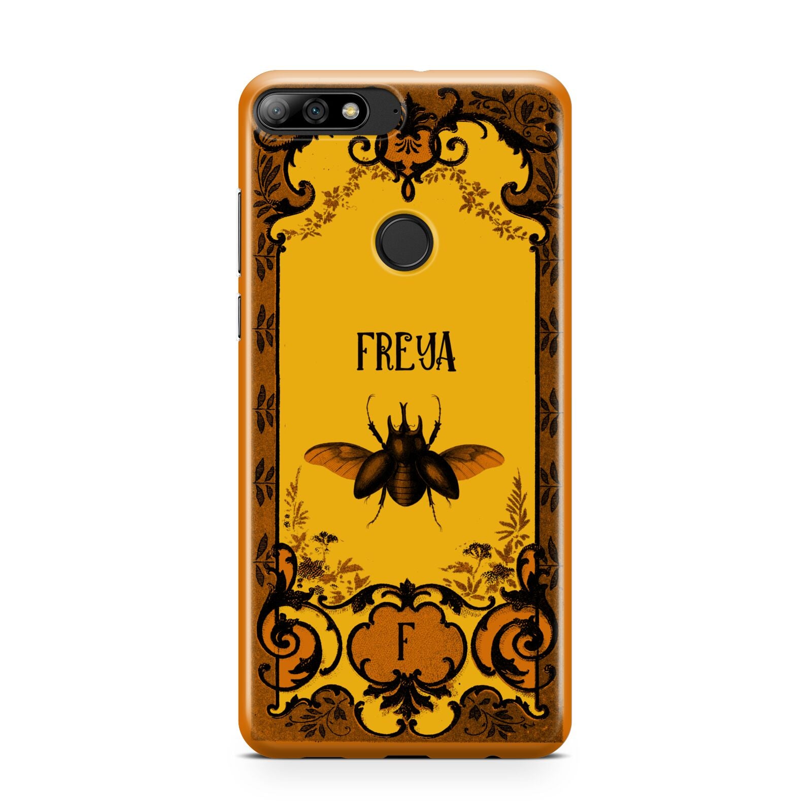 Personalised Vintage Spooky Beetle Huawei Y7 2018