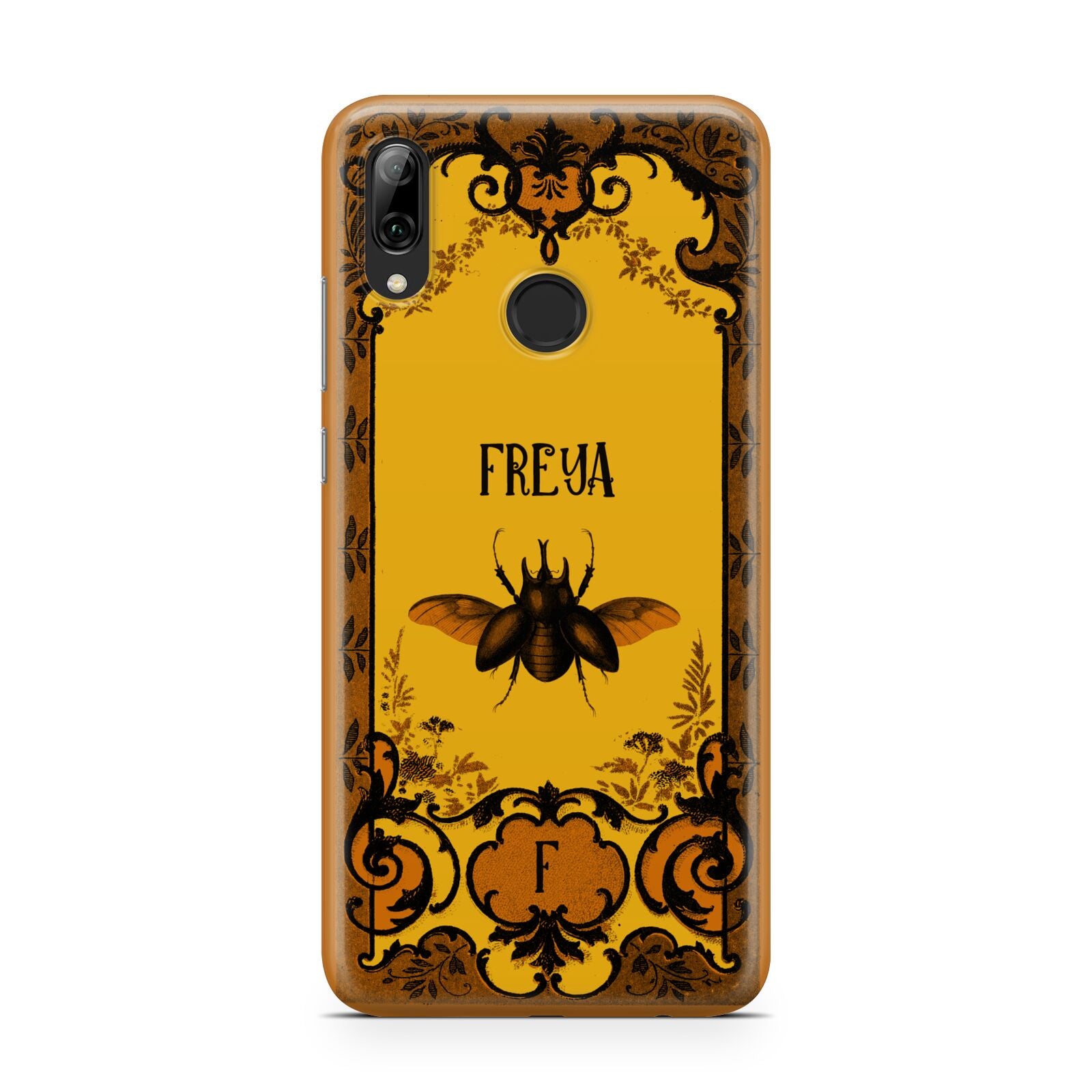 Personalised Vintage Spooky Beetle Huawei Y7 2019