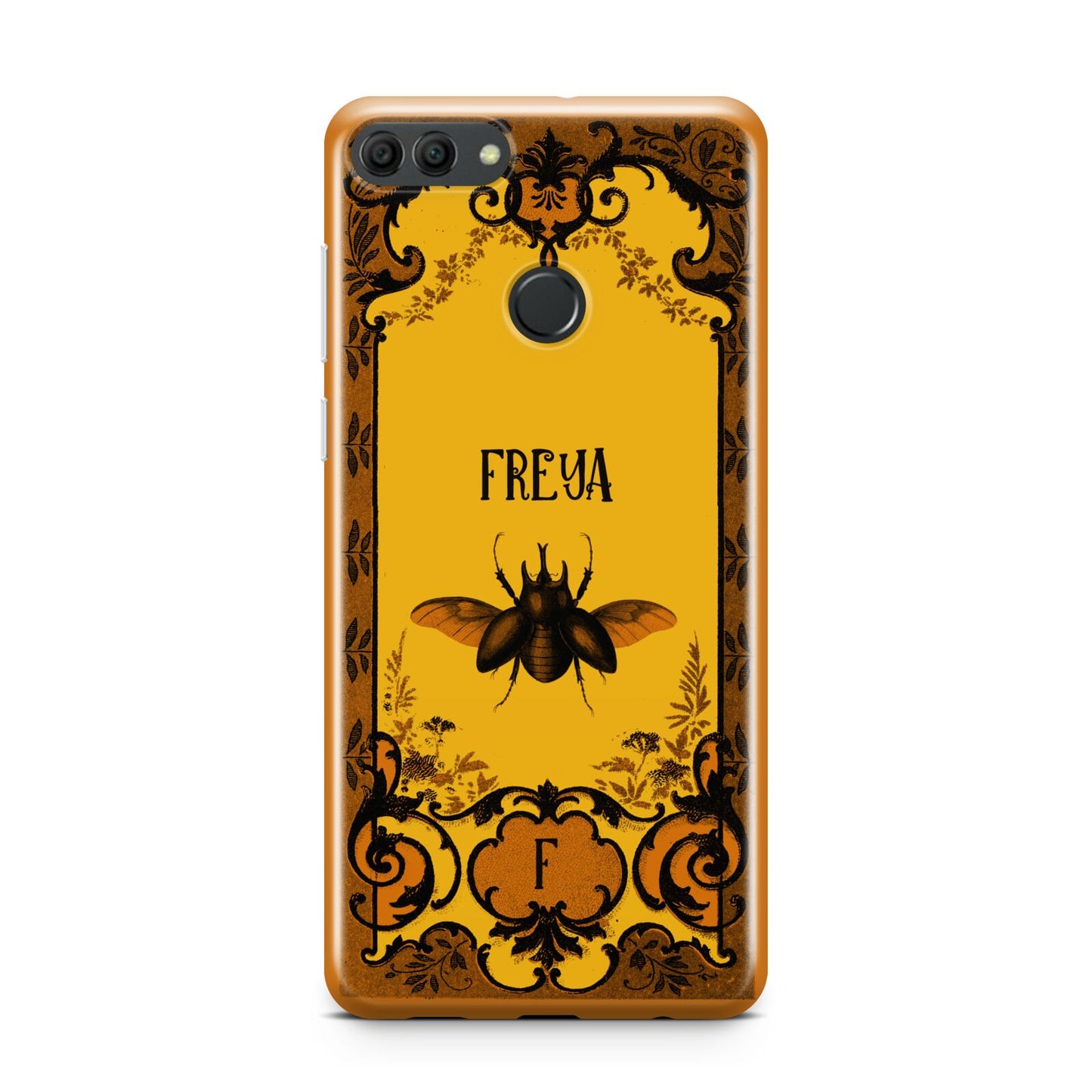 Personalised Vintage Spooky Beetle Huawei Y9 2018