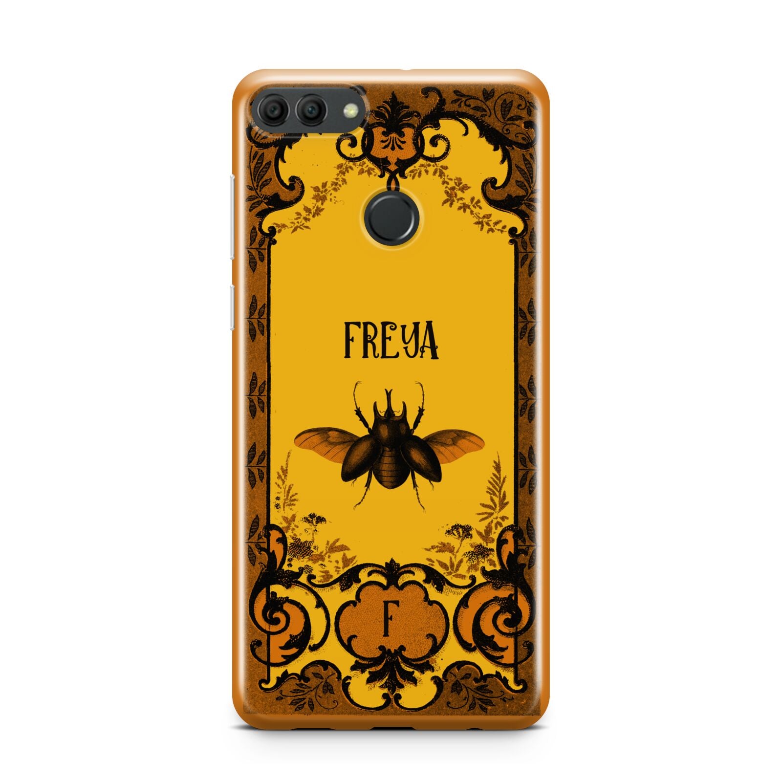 Personalised Vintage Spooky Beetle Huawei Y9 2018
