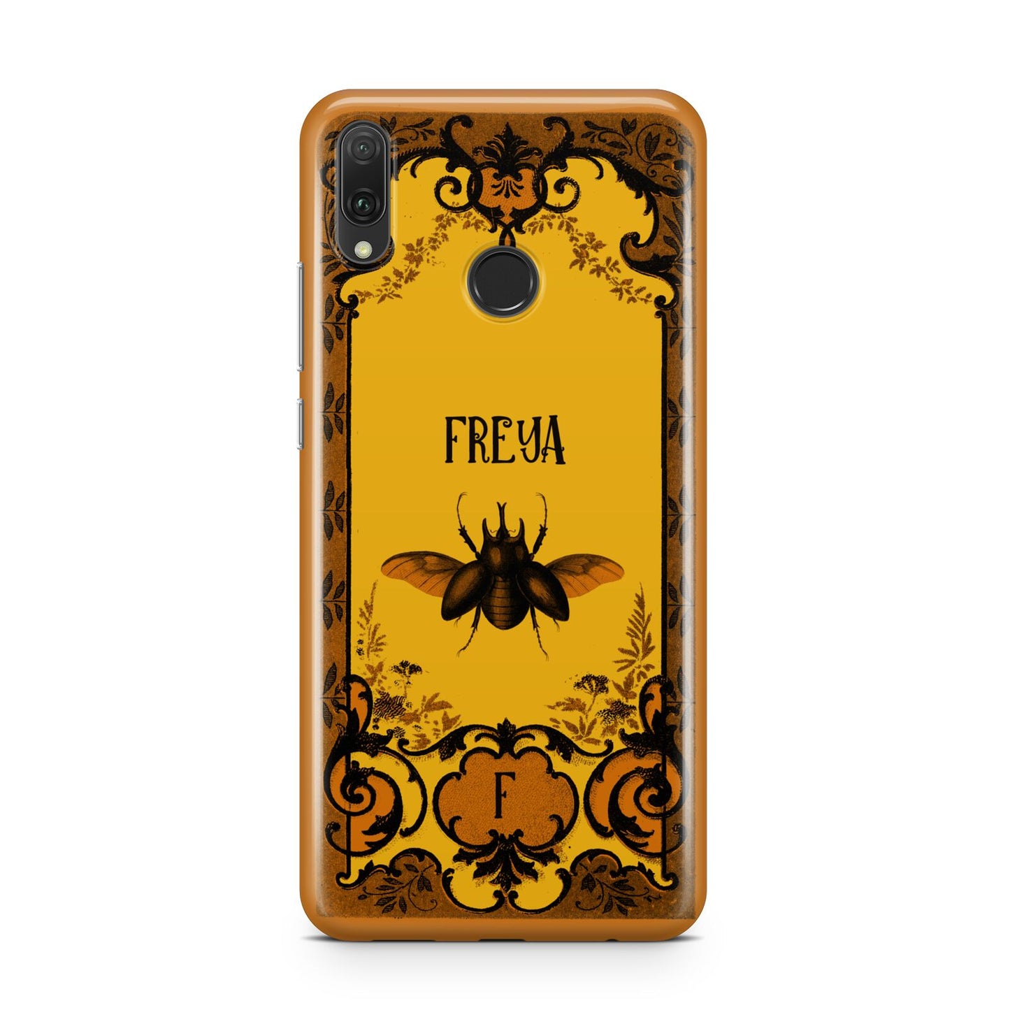 Personalised Vintage Spooky Beetle Huawei Y9 2019