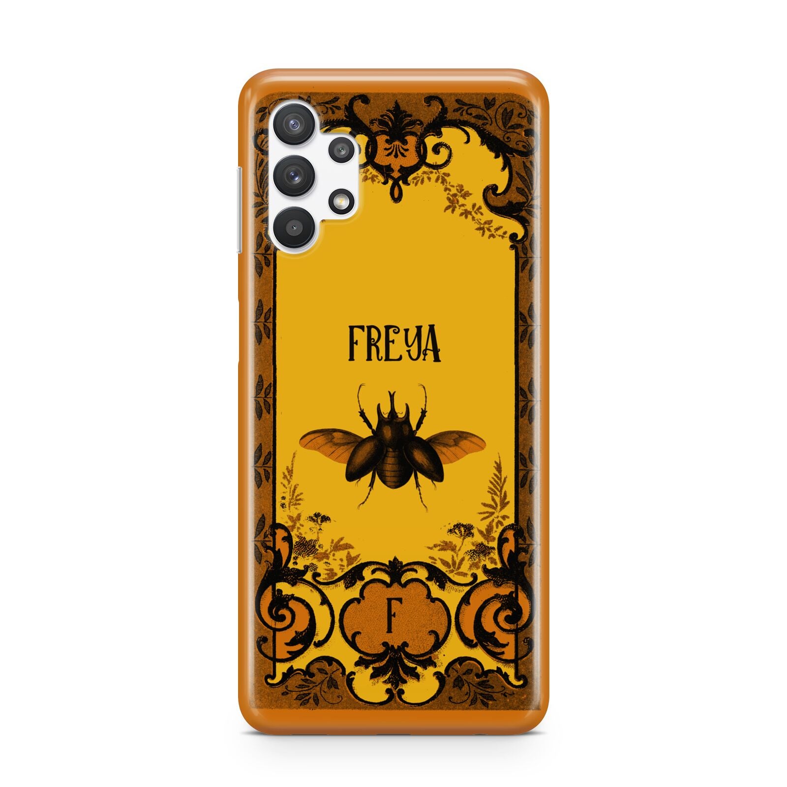 Personalised Vintage Spooky Beetle Samsung A32 5G Case