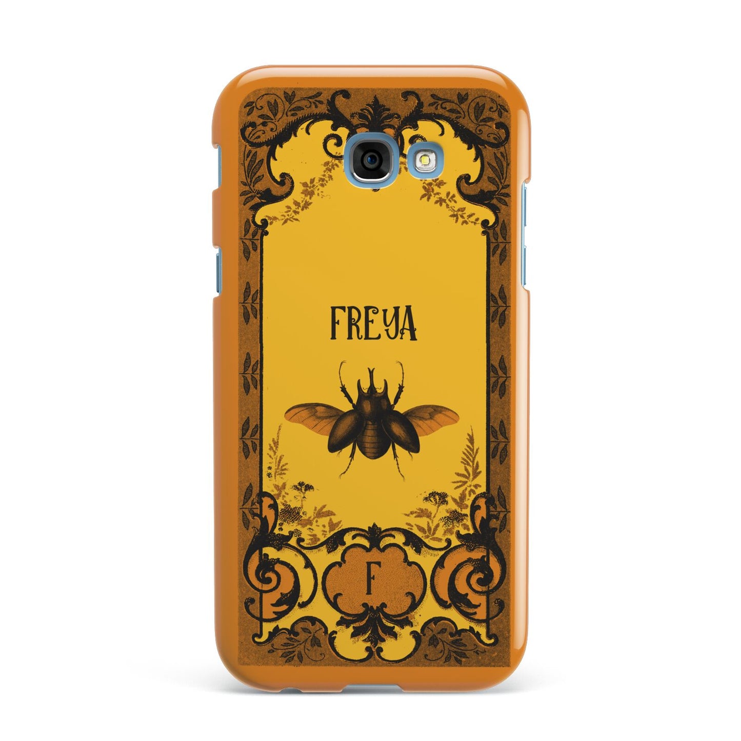 Personalised Vintage Spooky Beetle Samsung Galaxy A7 2017 Case
