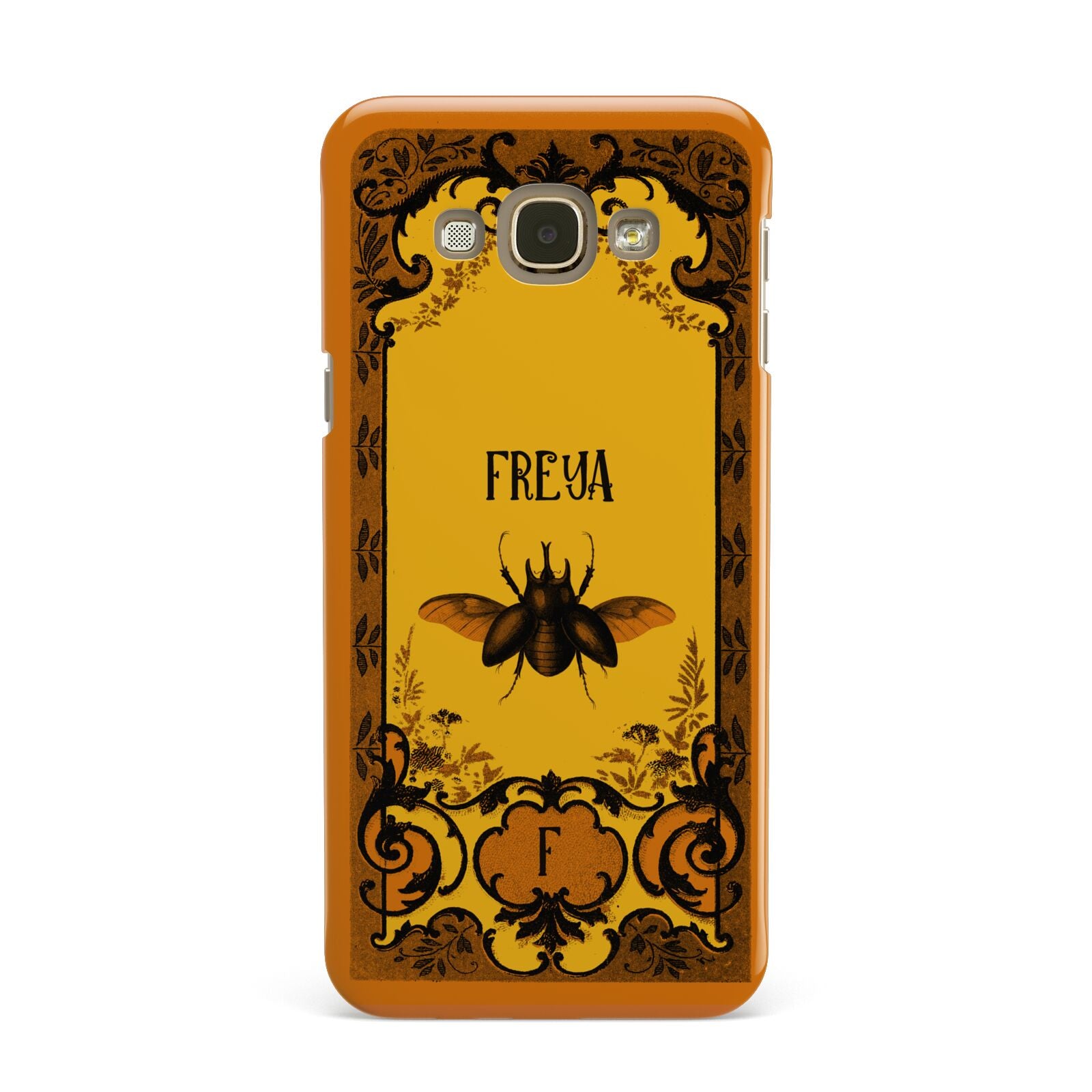 Personalised Vintage Spooky Beetle Samsung Galaxy A8 Case