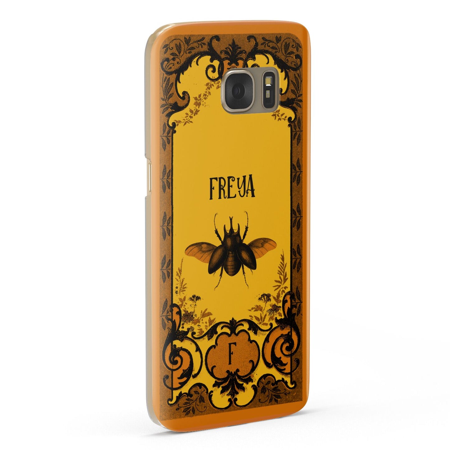 Personalised Vintage Spooky Beetle Samsung Galaxy Case Fourty Five Degrees