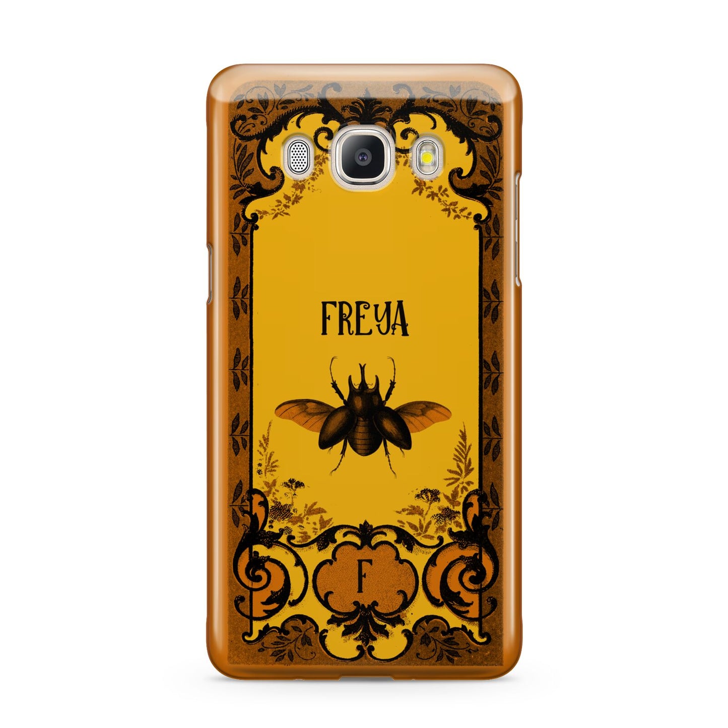 Personalised Vintage Spooky Beetle Samsung Galaxy J5 2016 Case