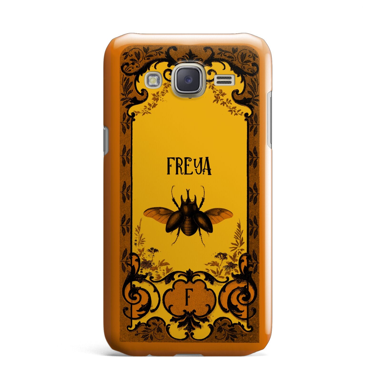 Personalised Vintage Spooky Beetle Samsung Galaxy J7 Case