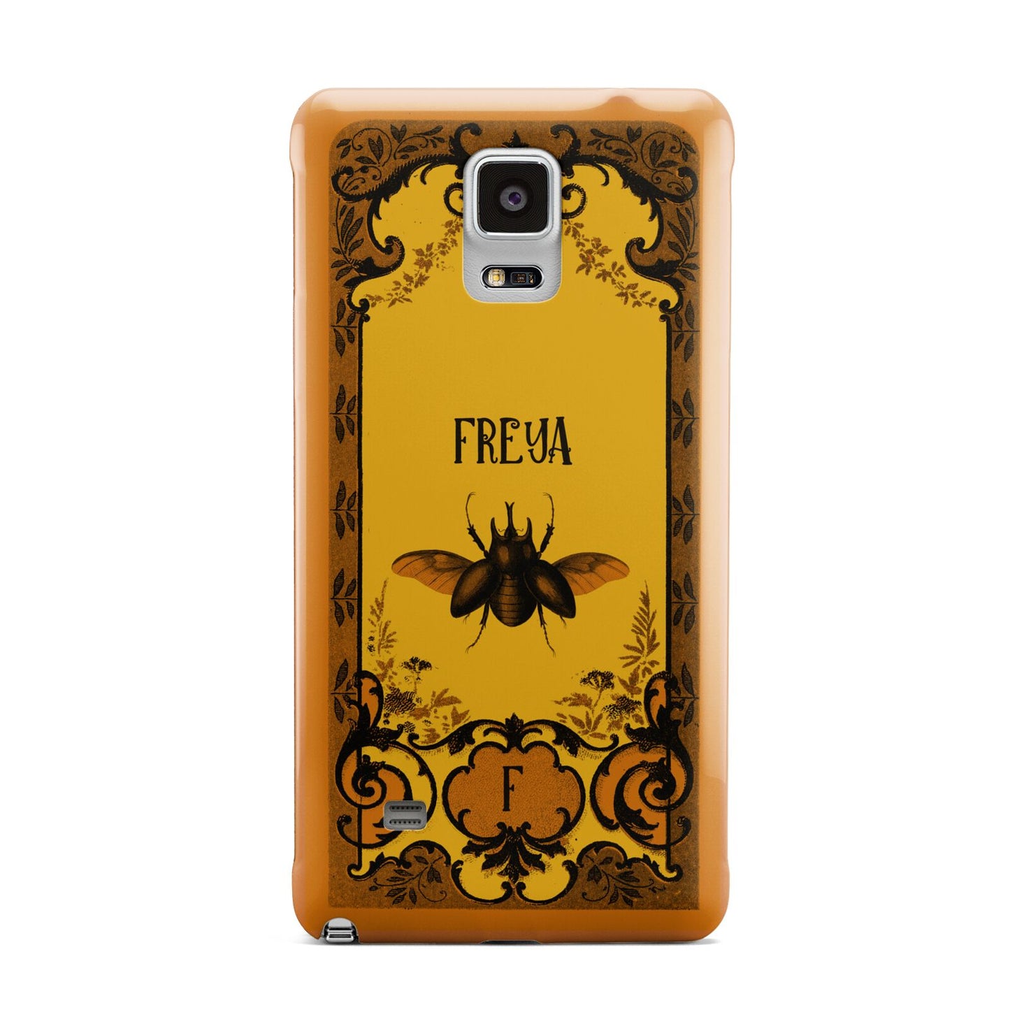 Personalised Vintage Spooky Beetle Samsung Galaxy Note 4 Case