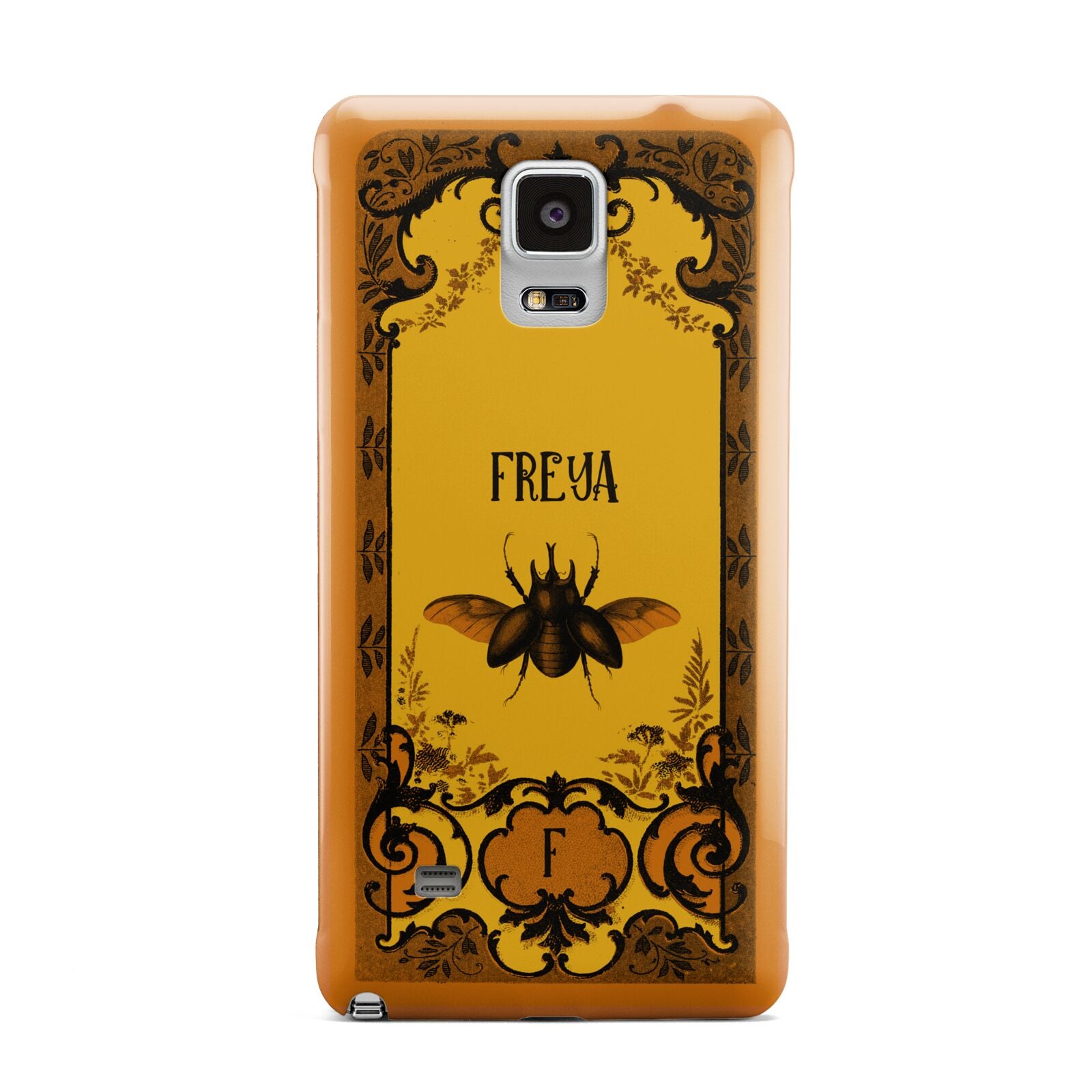 Personalised Vintage Spooky Beetle Samsung Galaxy Note 4 Case