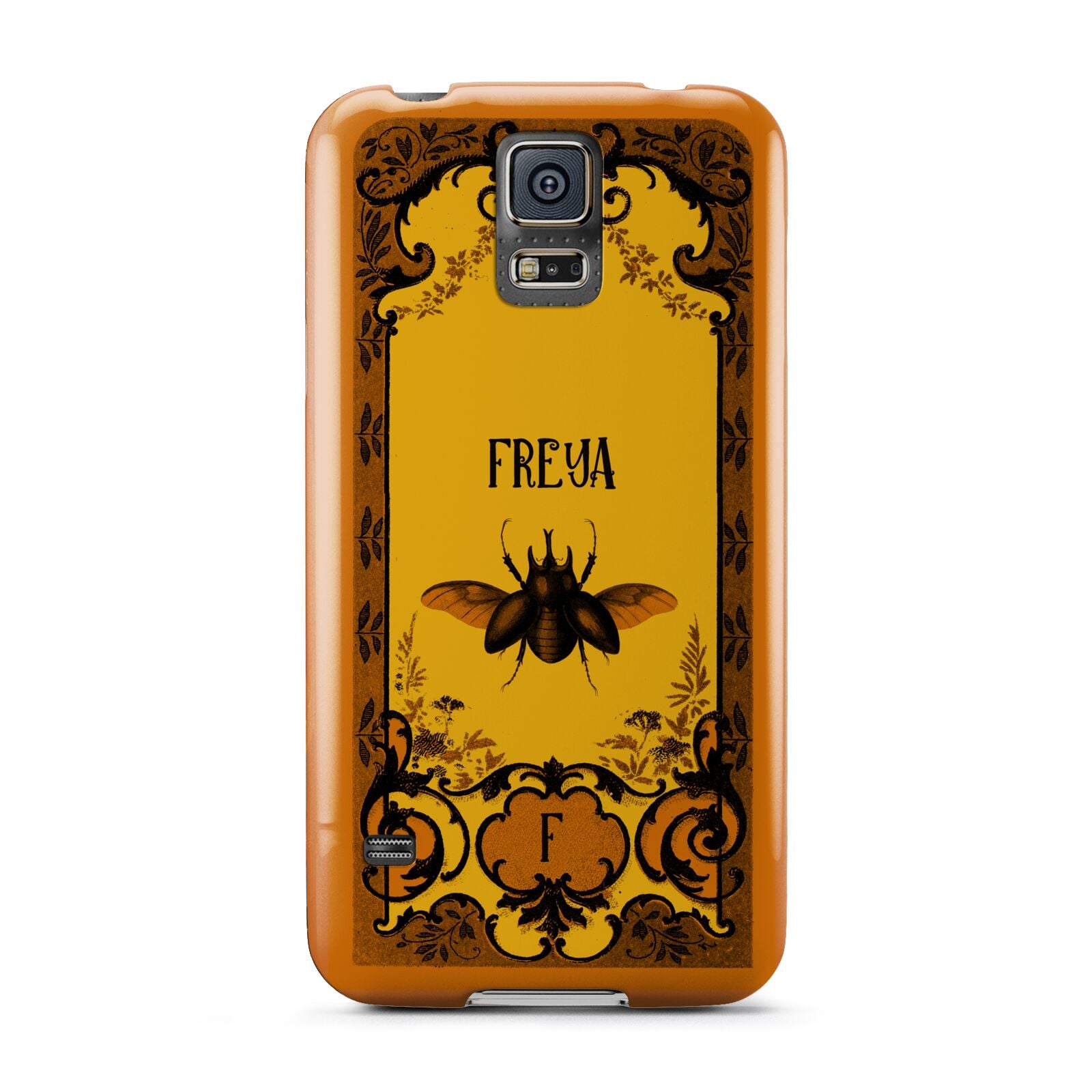 Personalised Vintage Spooky Beetle Samsung Galaxy S5 Case