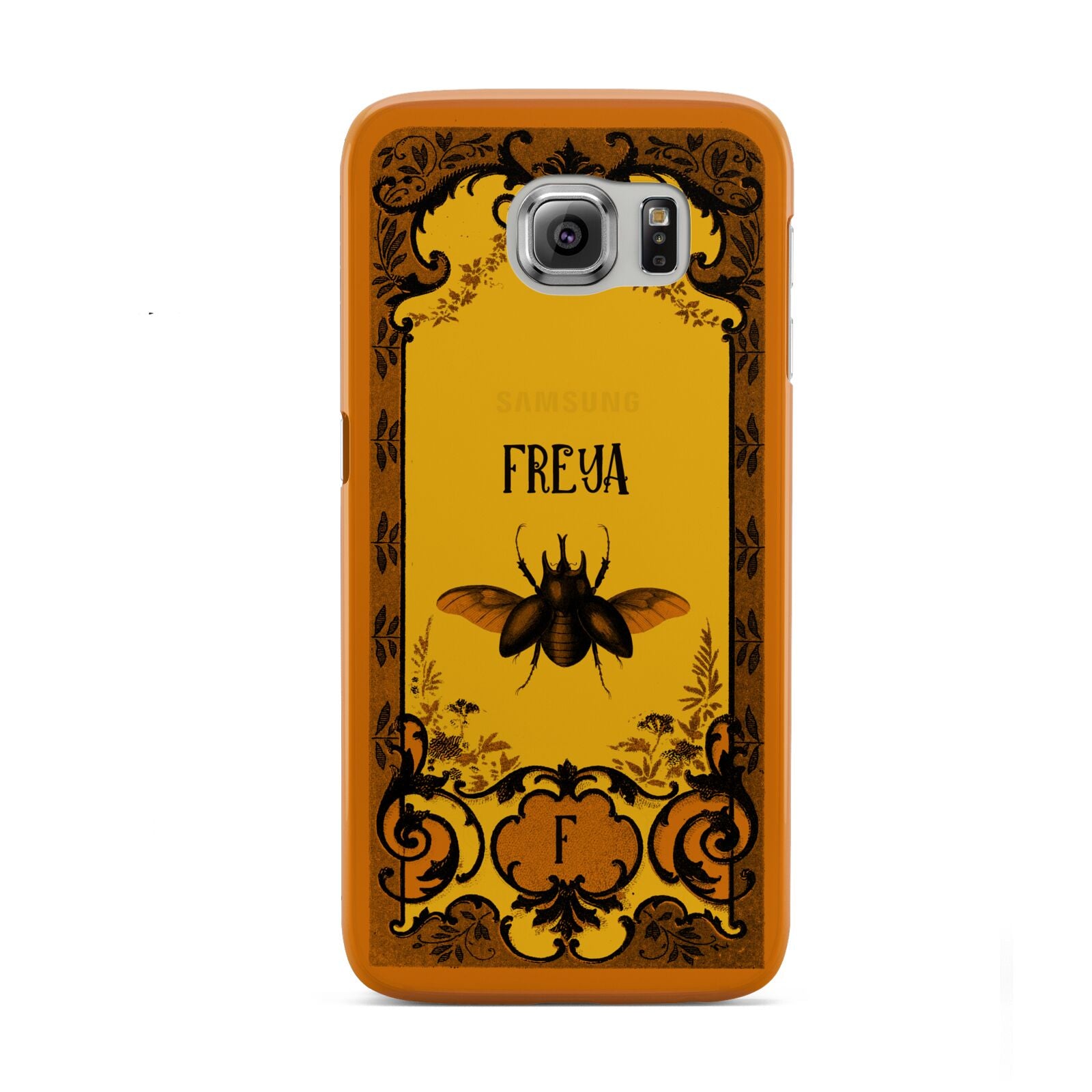 Personalised Vintage Spooky Beetle Samsung Galaxy S6 Case