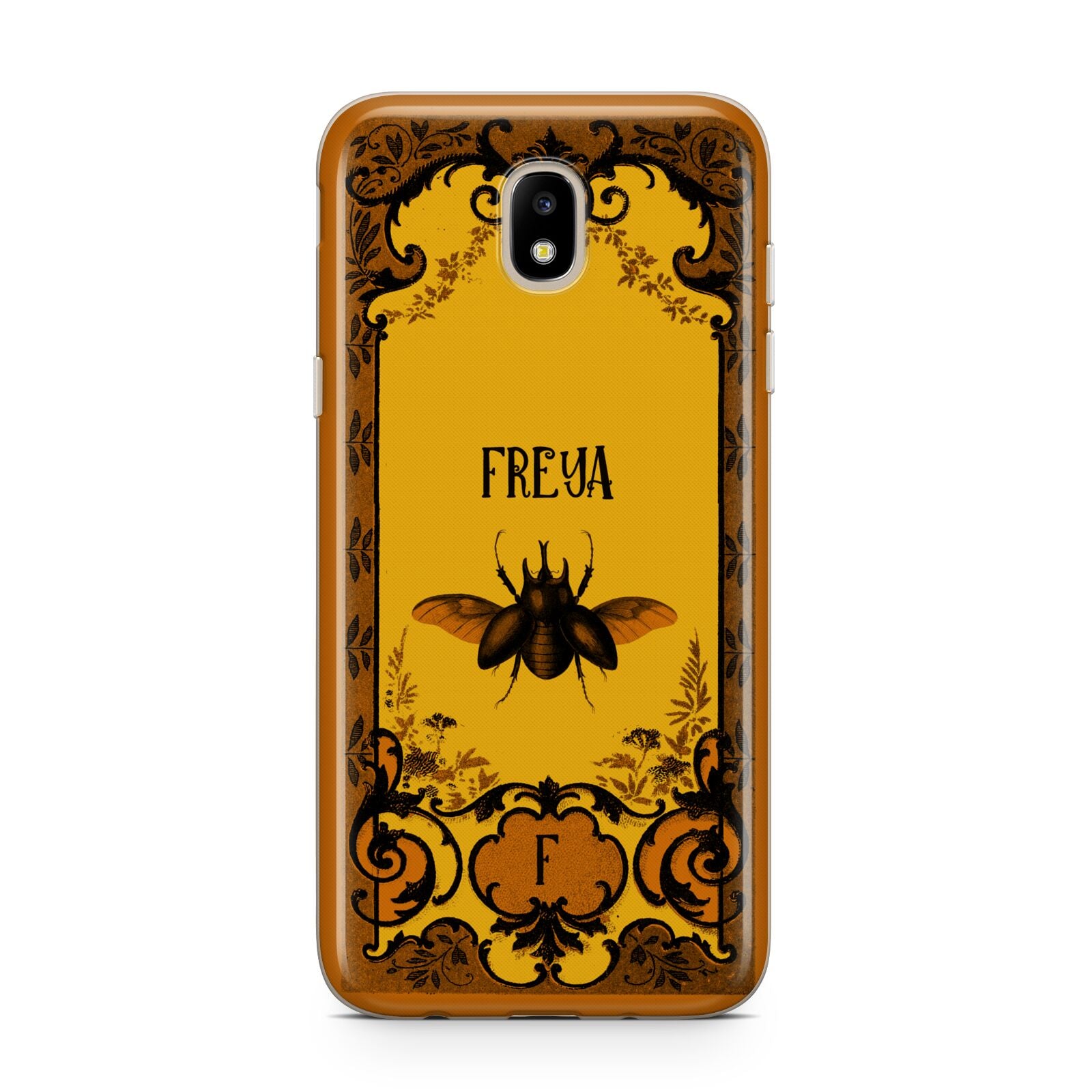 Personalised Vintage Spooky Beetle Samsung J5 2017 Case