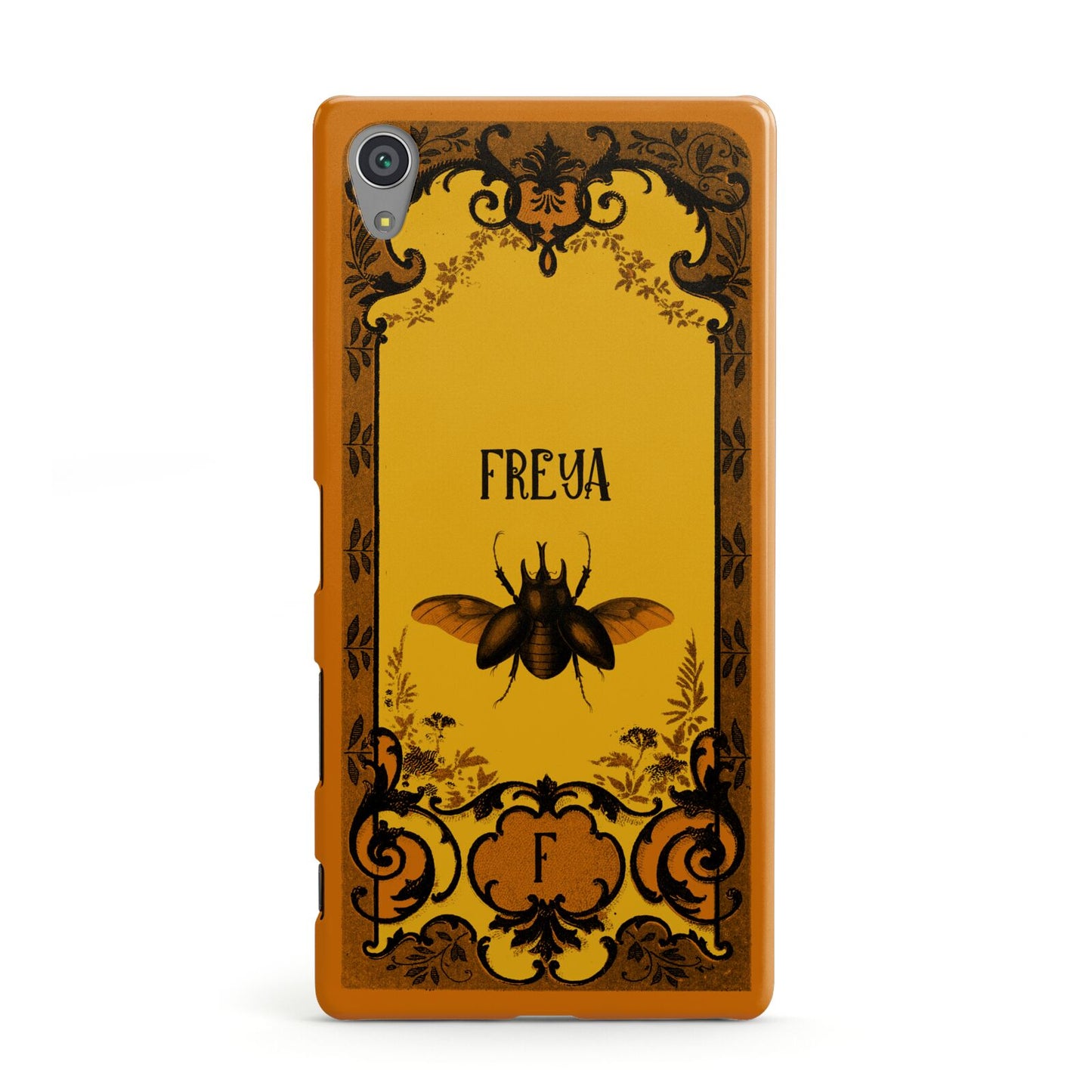 Personalised Vintage Spooky Beetle Sony Xperia Case
