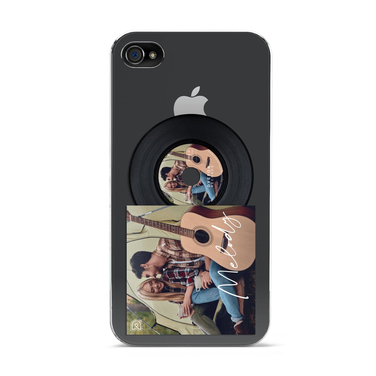 Personalised Vinyl Record Apple iPhone 4s Case