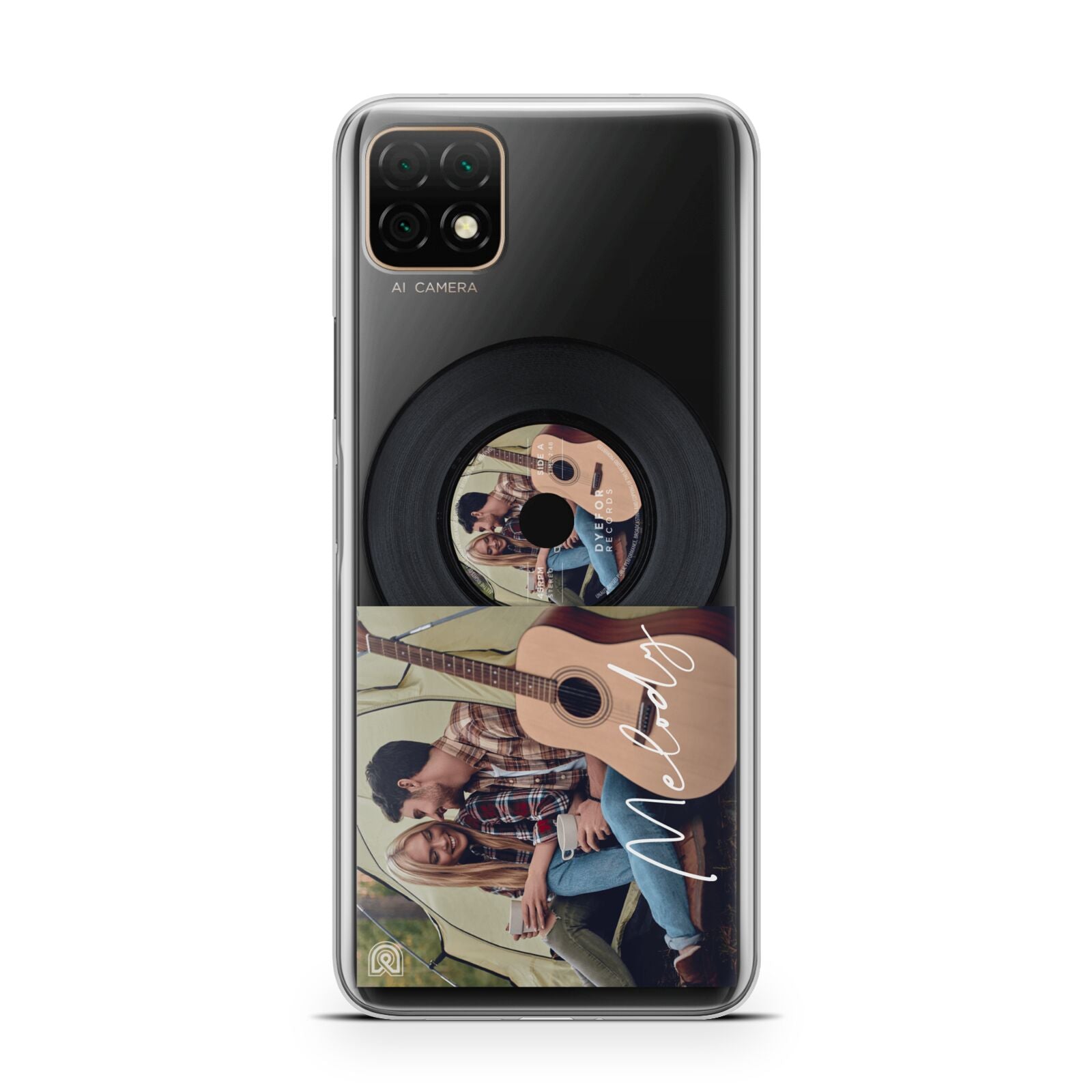 Personalised Vinyl Record Huawei Enjoy 20 Phone Case