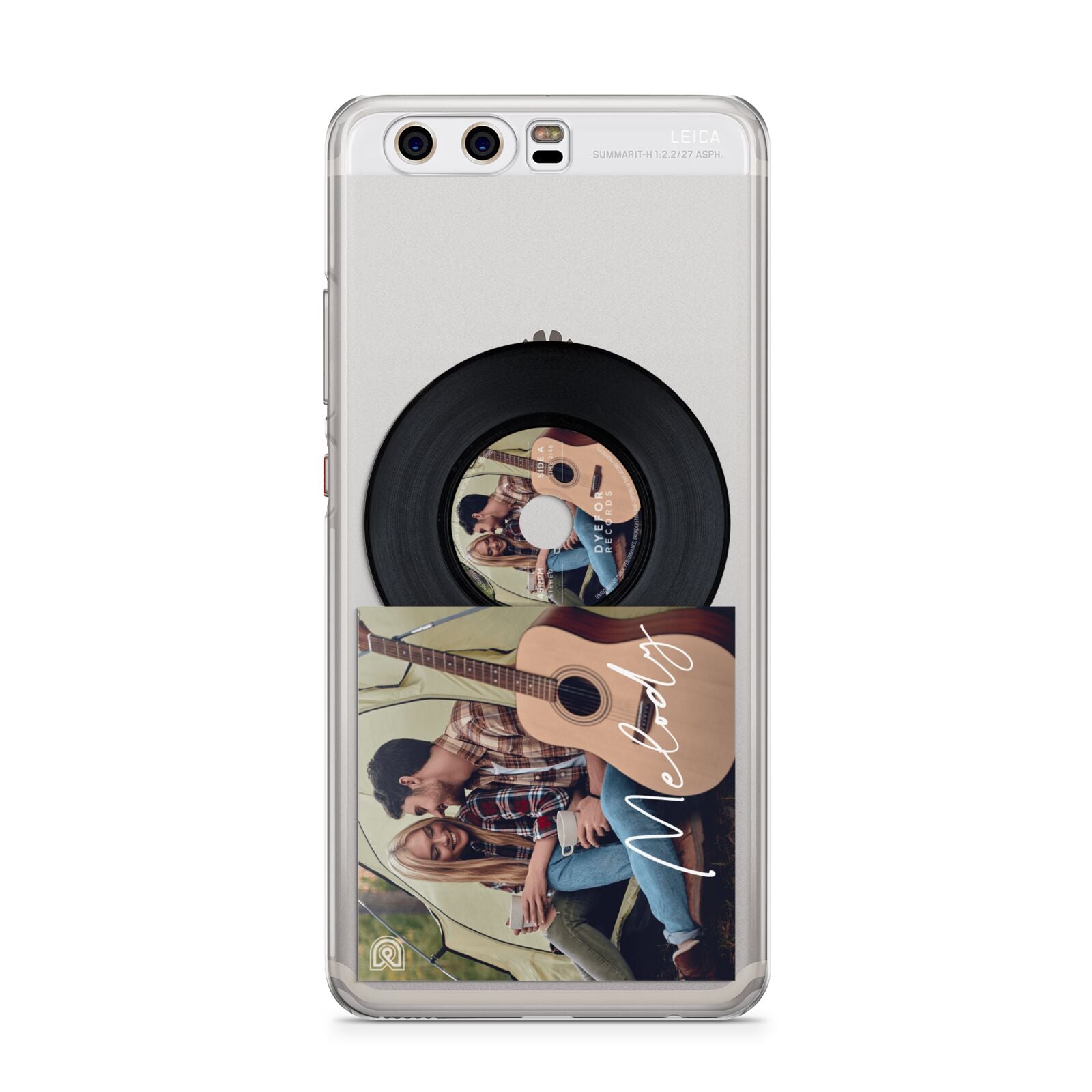 Personalised Vinyl Record Huawei P10 Phone Case