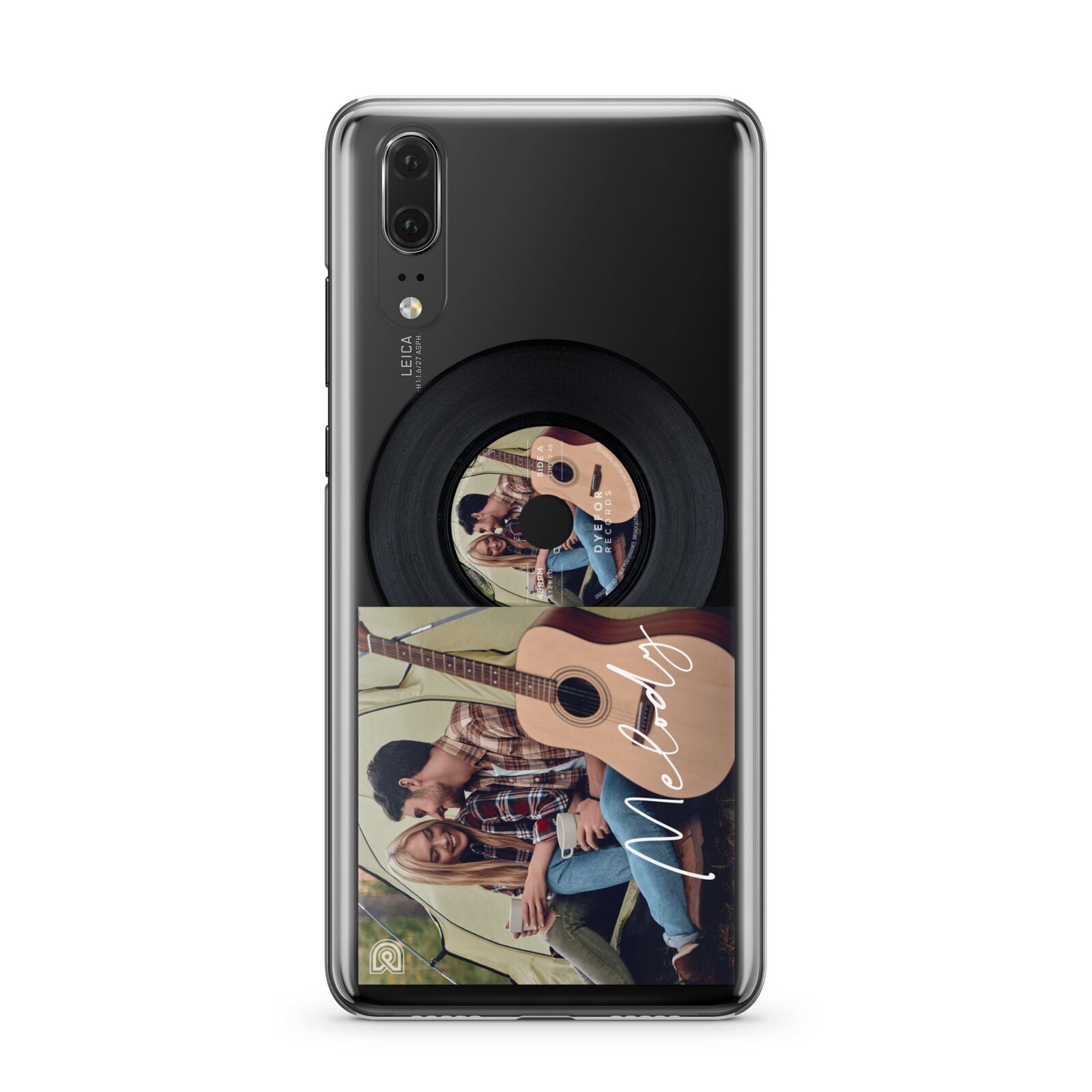 Personalised Vinyl Record Huawei P20 Phone Case