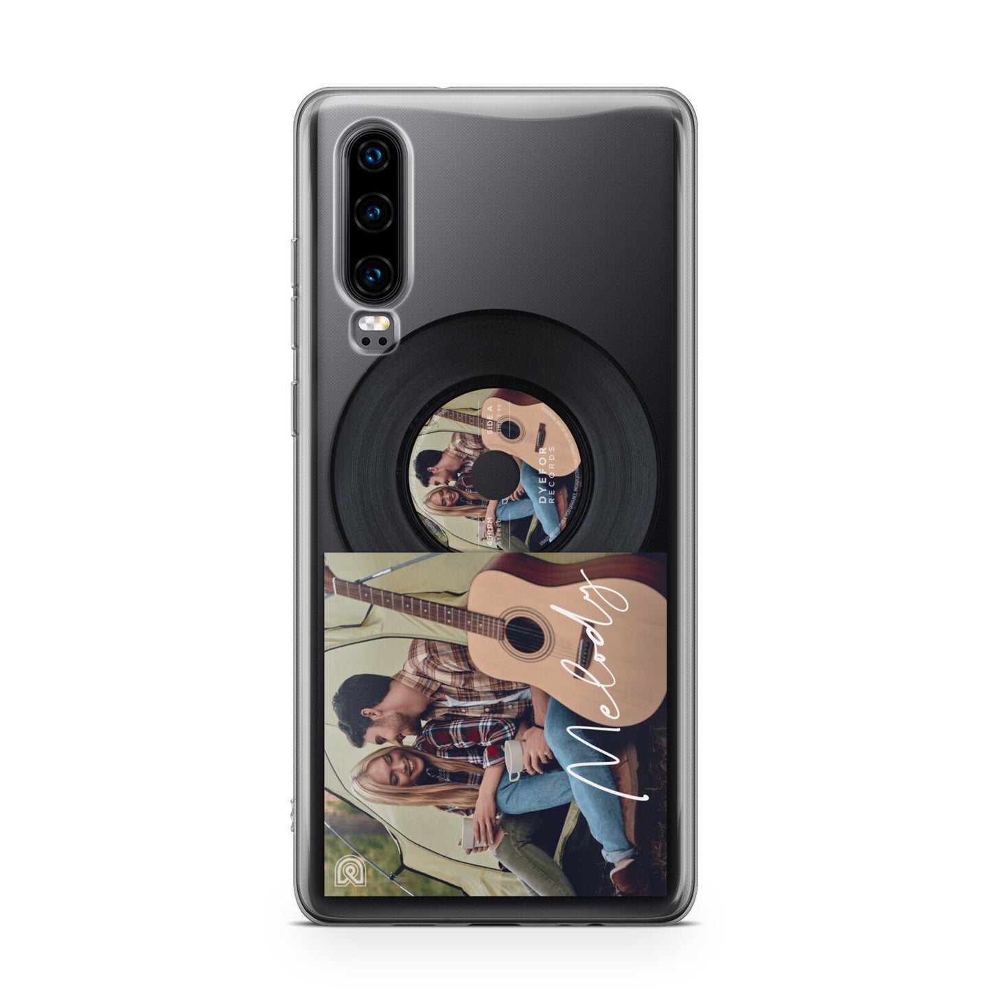 Personalised Vinyl Record Huawei P30 Phone Case