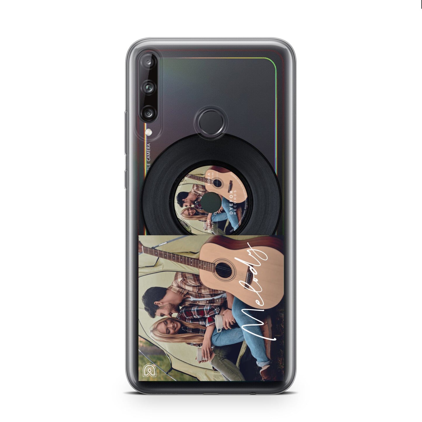 Personalised Vinyl Record Huawei P40 Lite E Phone Case