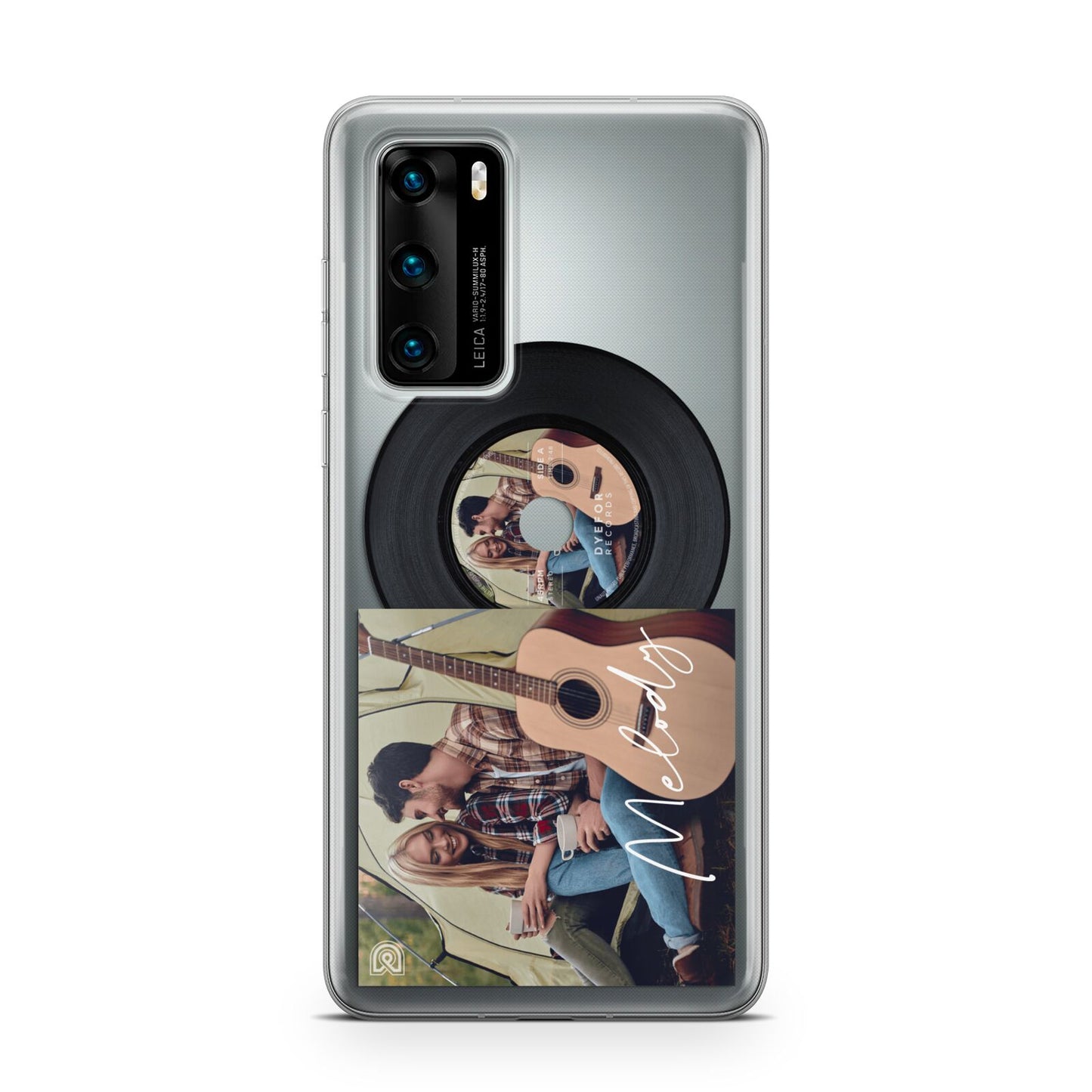 Personalised Vinyl Record Huawei P40 Phone Case