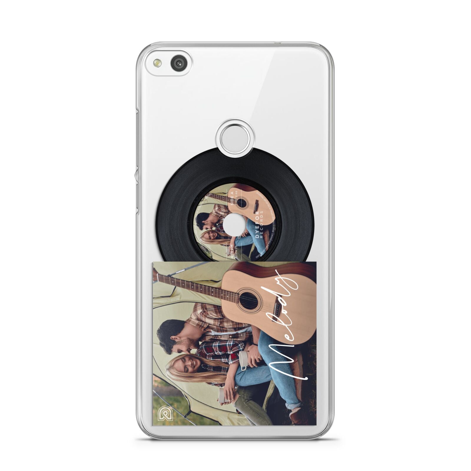 Personalised Vinyl Record Huawei P8 Lite Case