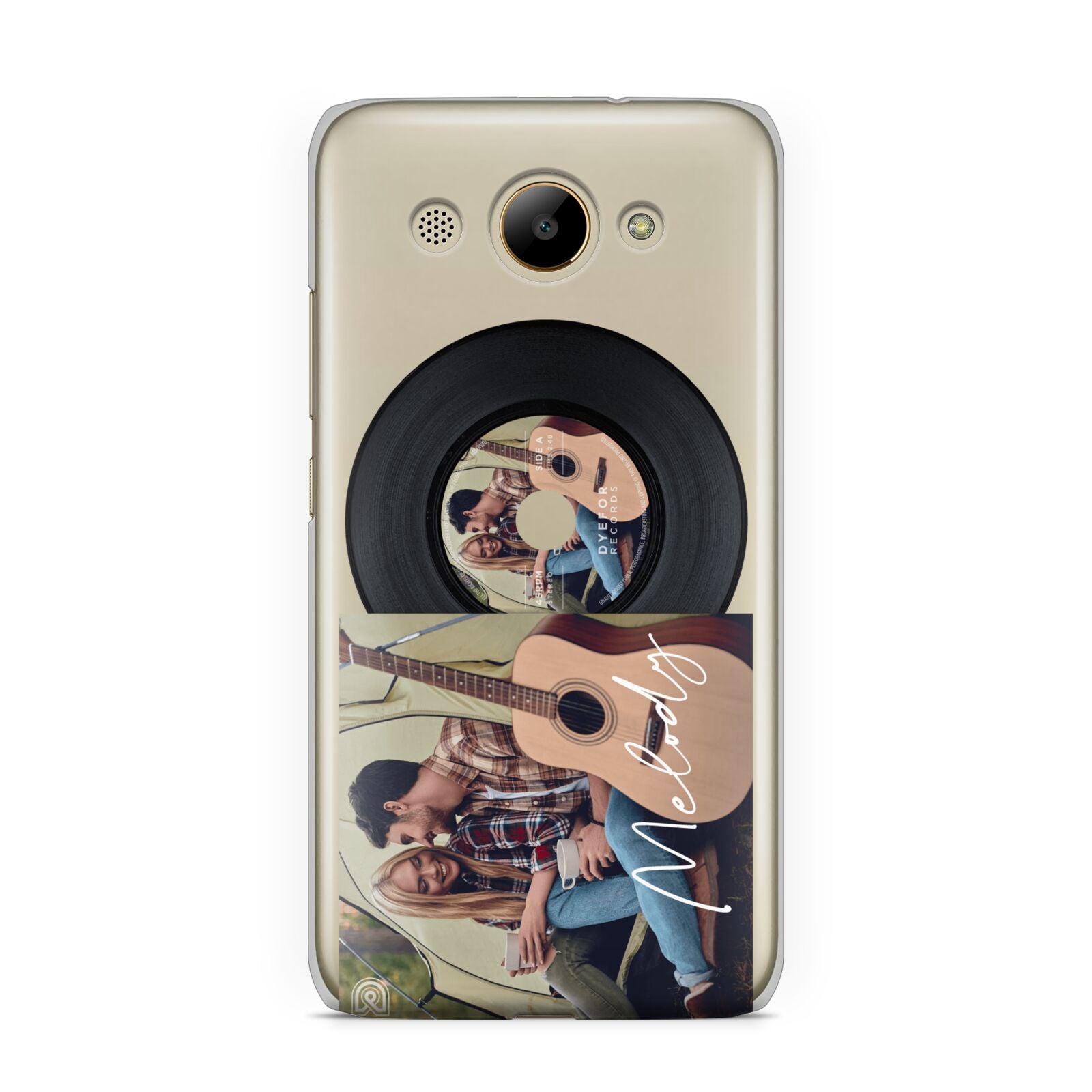 Personalised Vinyl Record Huawei Y3 2017