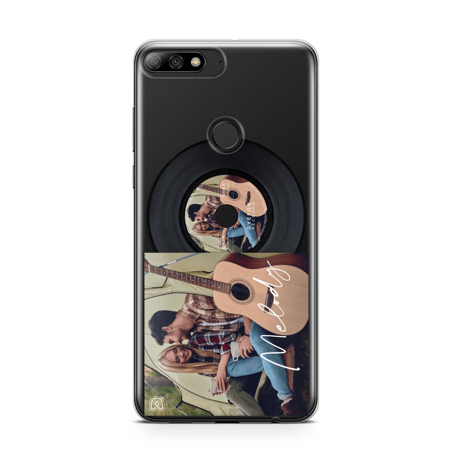 Personalised Vinyl Record Huawei Y7 2018
